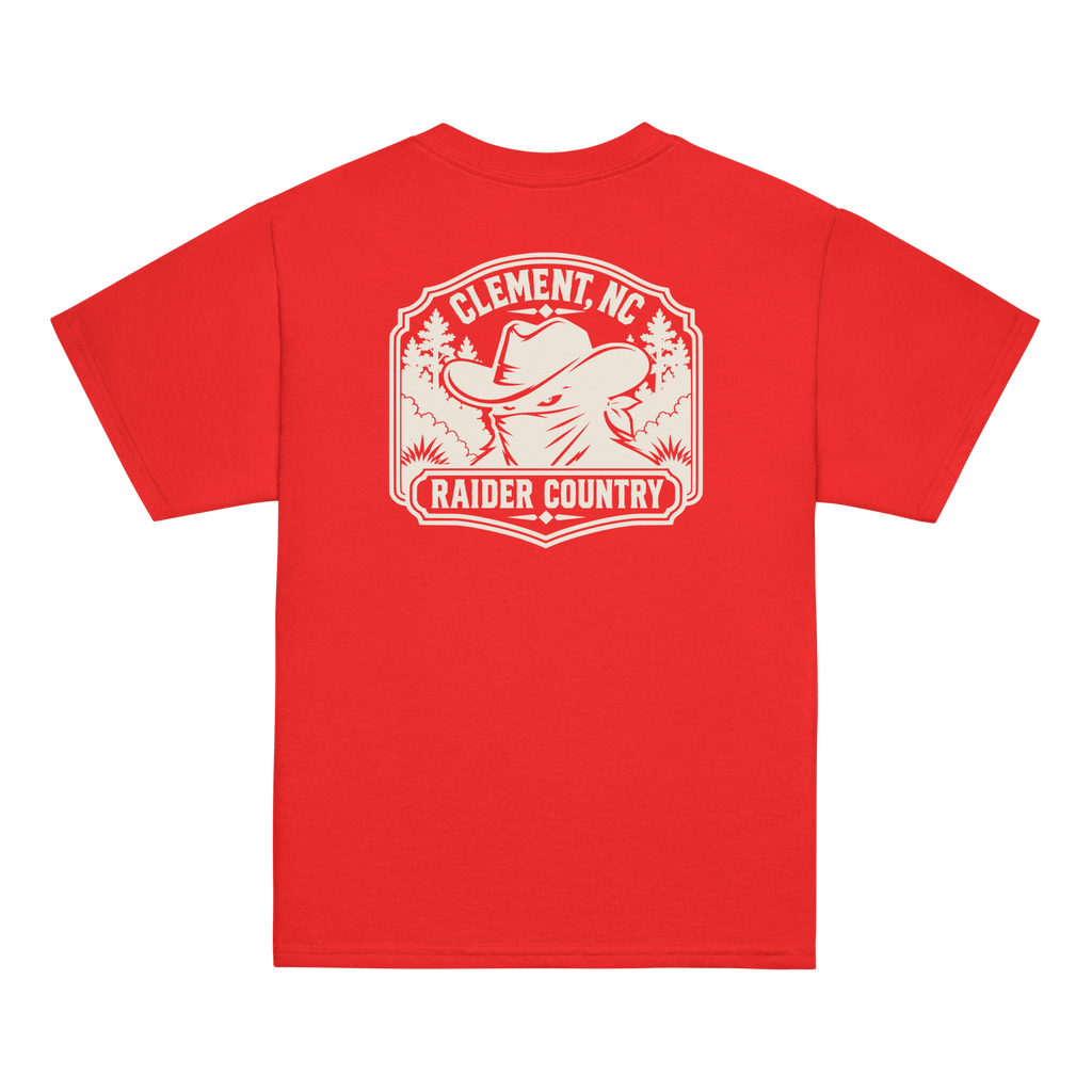 Clement, NC - Raider Country - Youth Classic Tee
