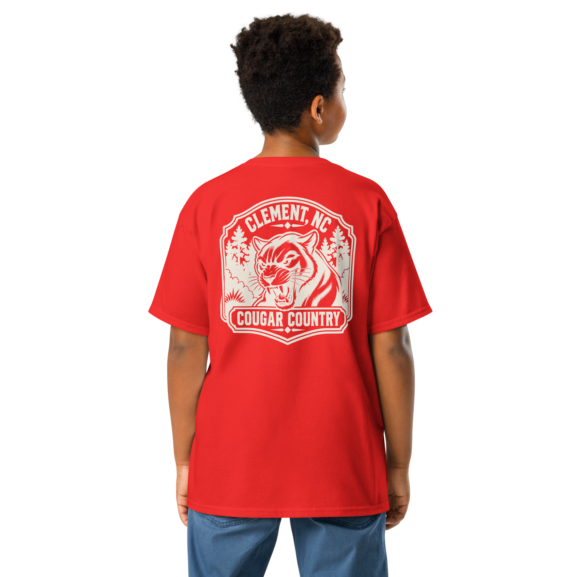 Clement, NC - Cougar Country - Youth Classic Tee