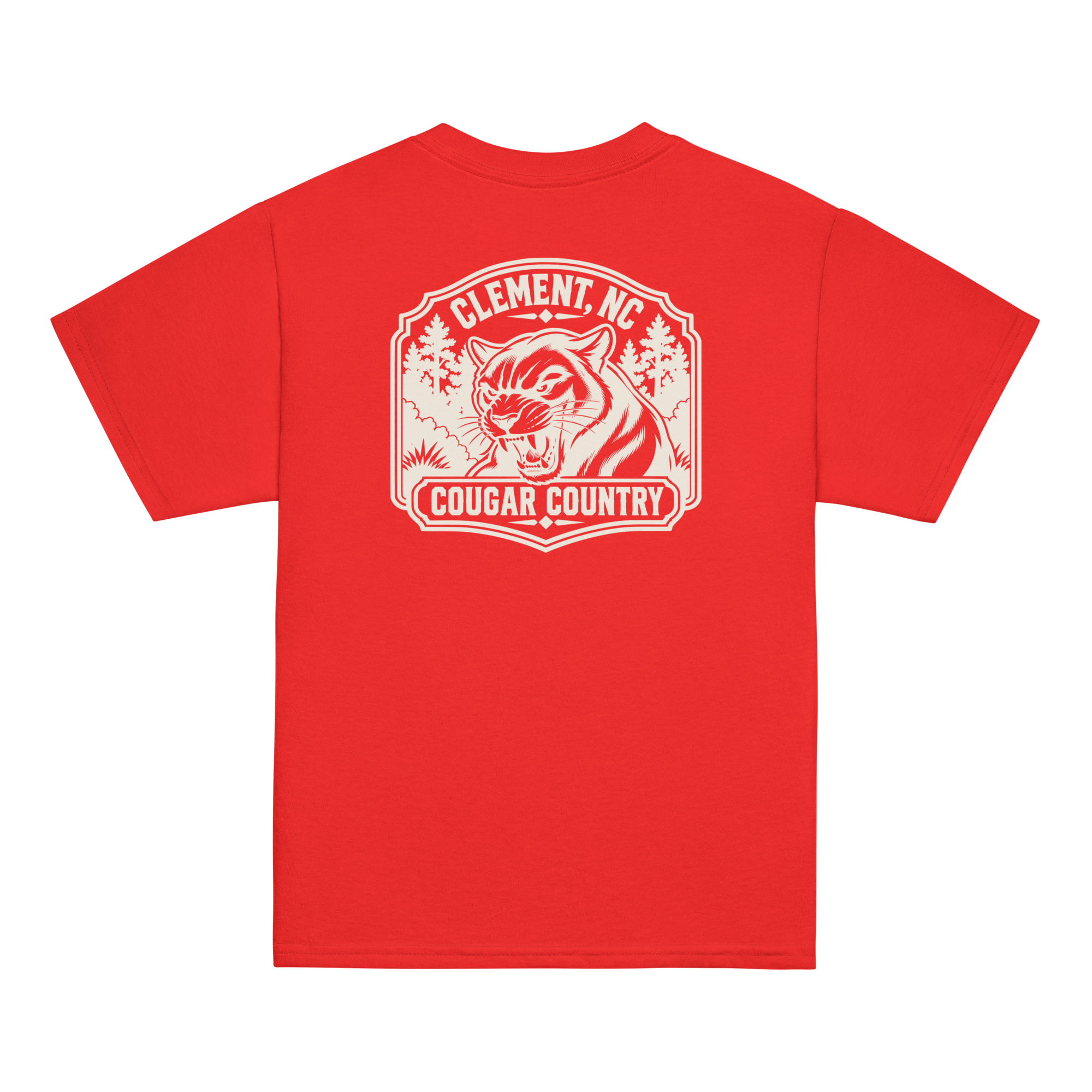 Clement, NC - Cougar Country - Youth Classic Tee