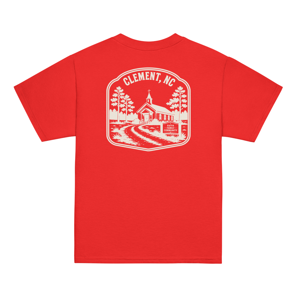 Clement, NC - Faith & Family - Youth Classic Tee