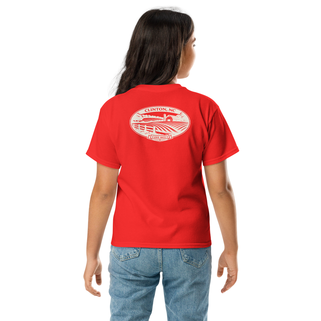 Clinton, NC - Farm Heritage - Youth Classic Tee