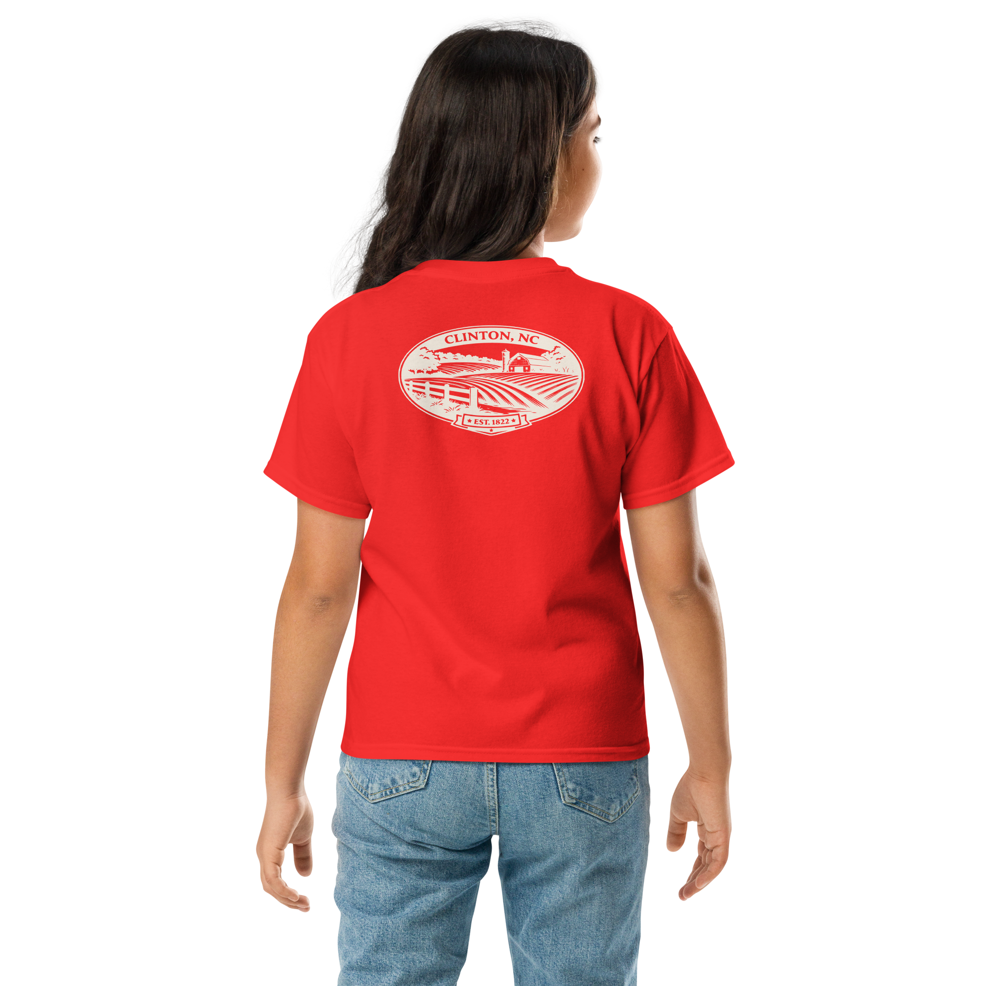 Clinton, NC - Farm Heritage - Youth Classic Tee