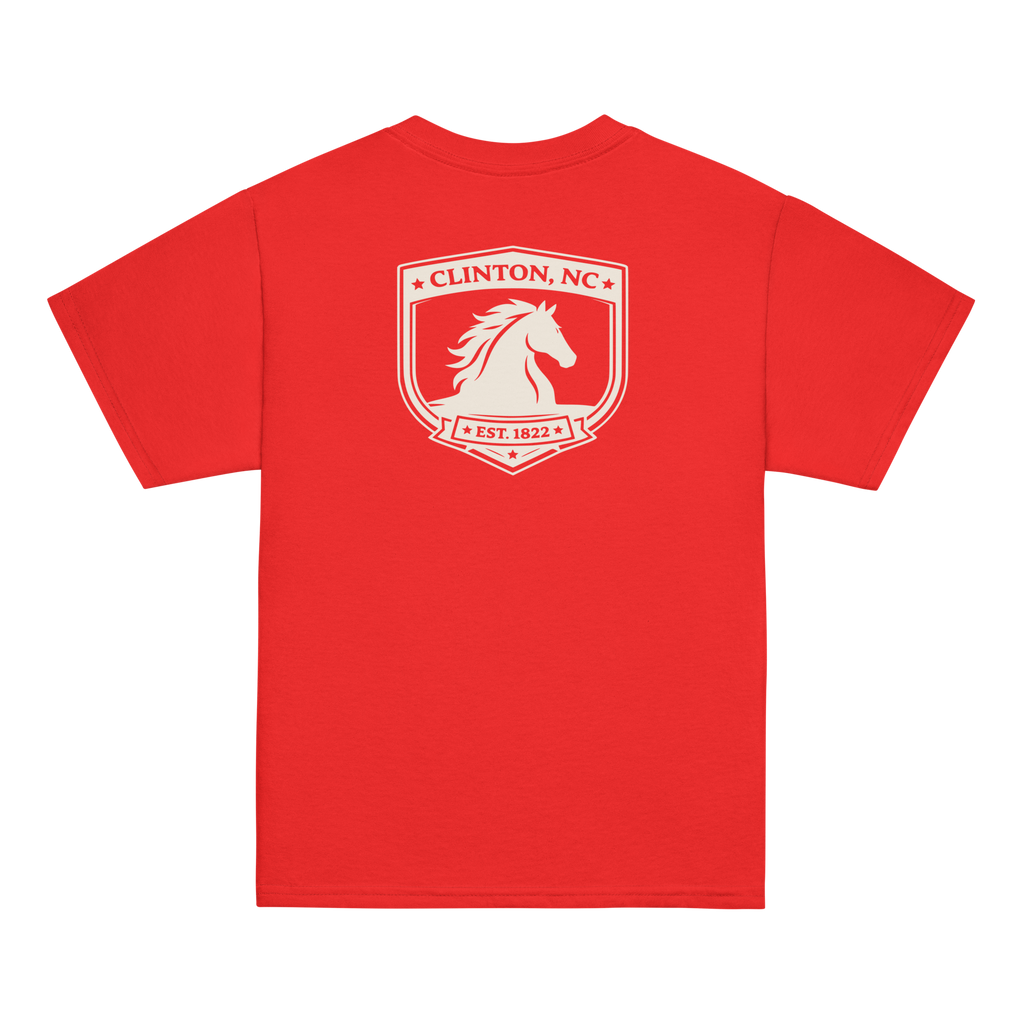 Clinton, NC - School Pride - Youth Classic Tee