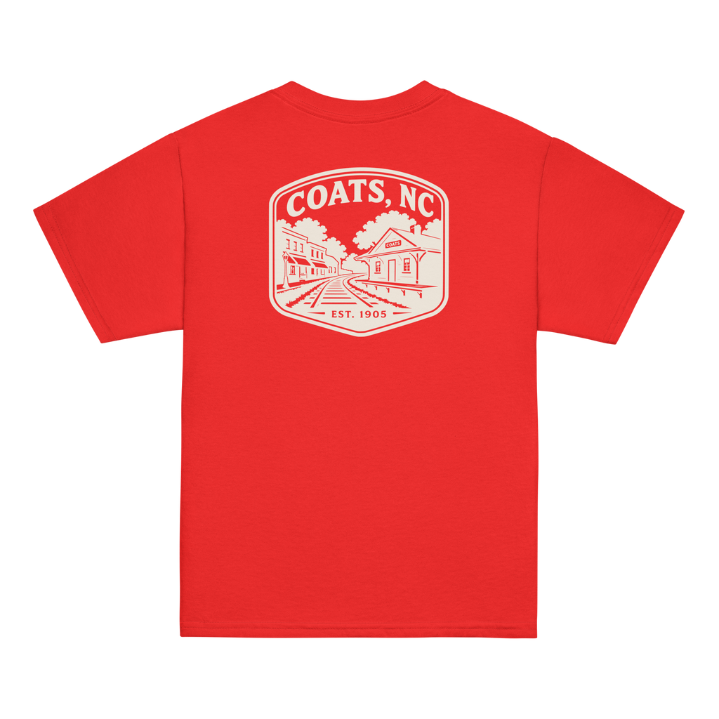 Coats, NC - Railroad Town - Youth Classic Tee