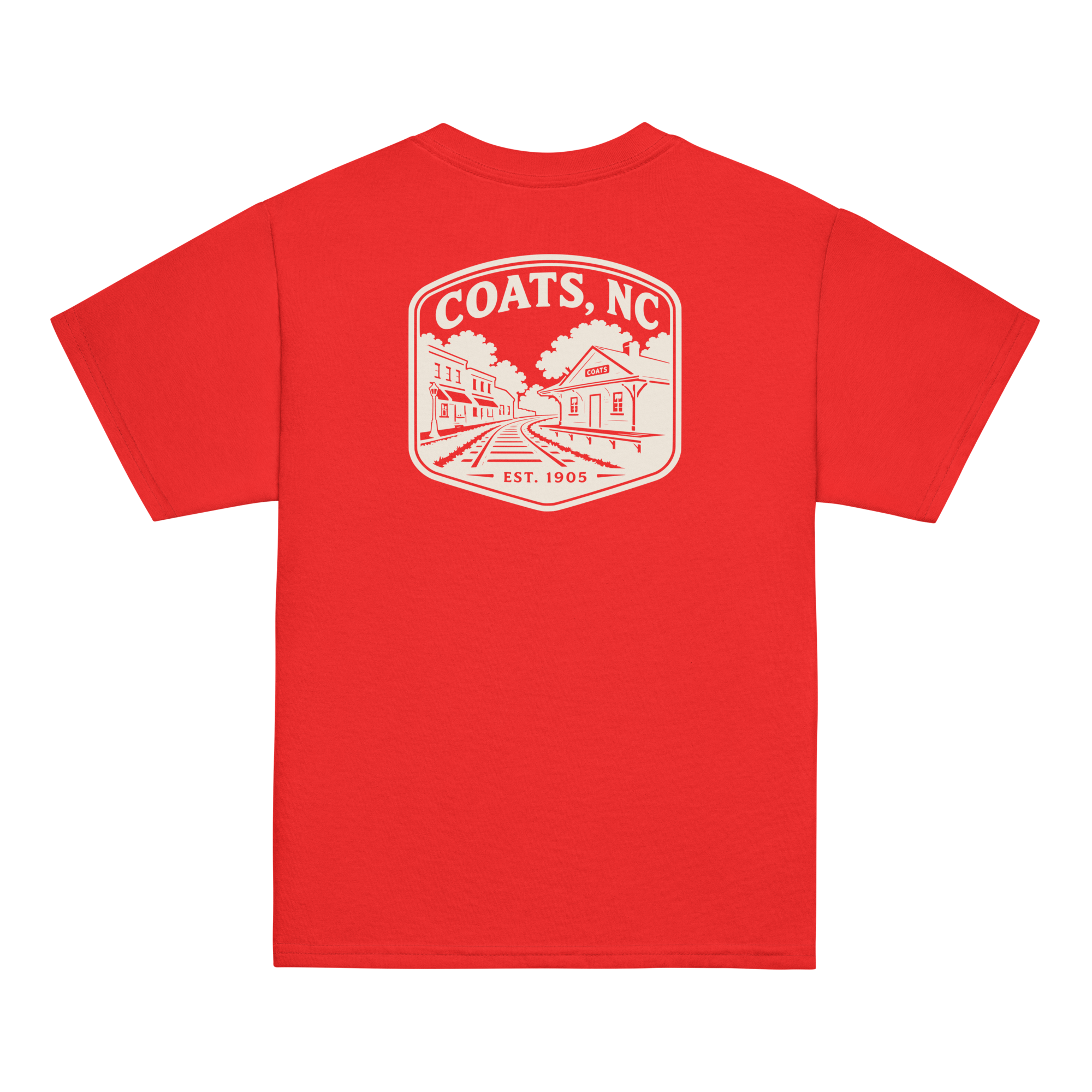 Coats, NC - Railroad Town - Youth Classic Tee