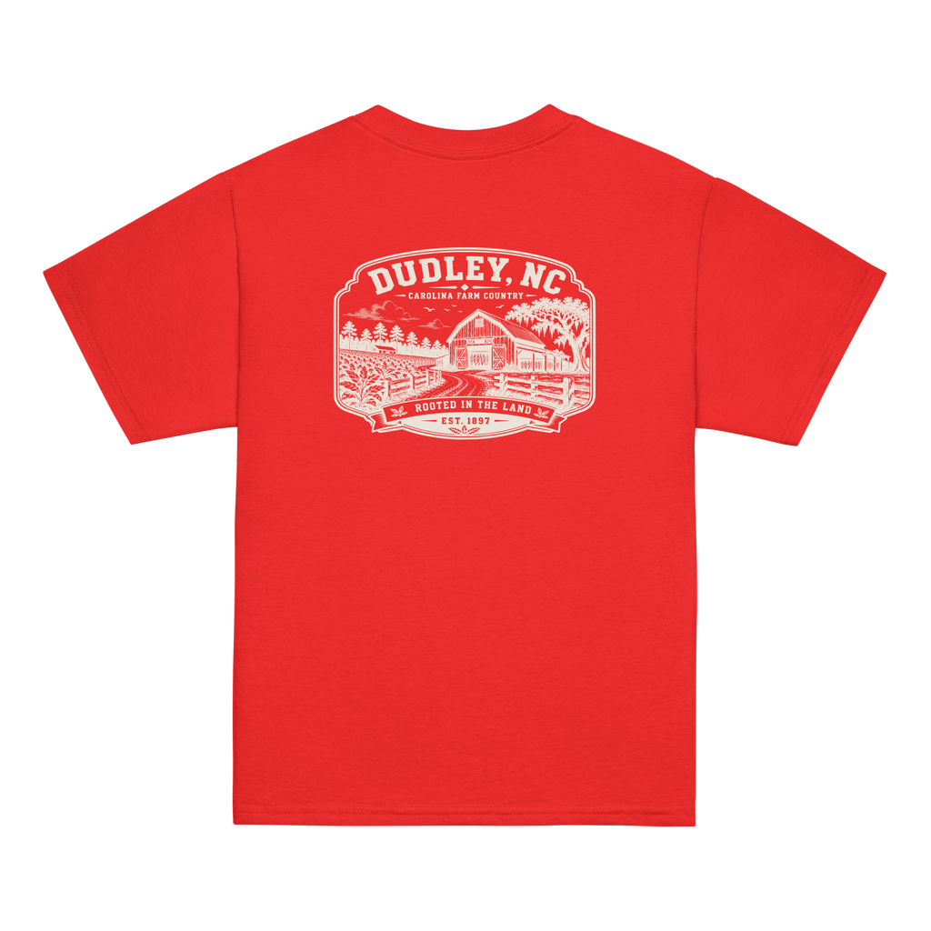 Dudley, NC - Farm Country - Youth Classic Tee