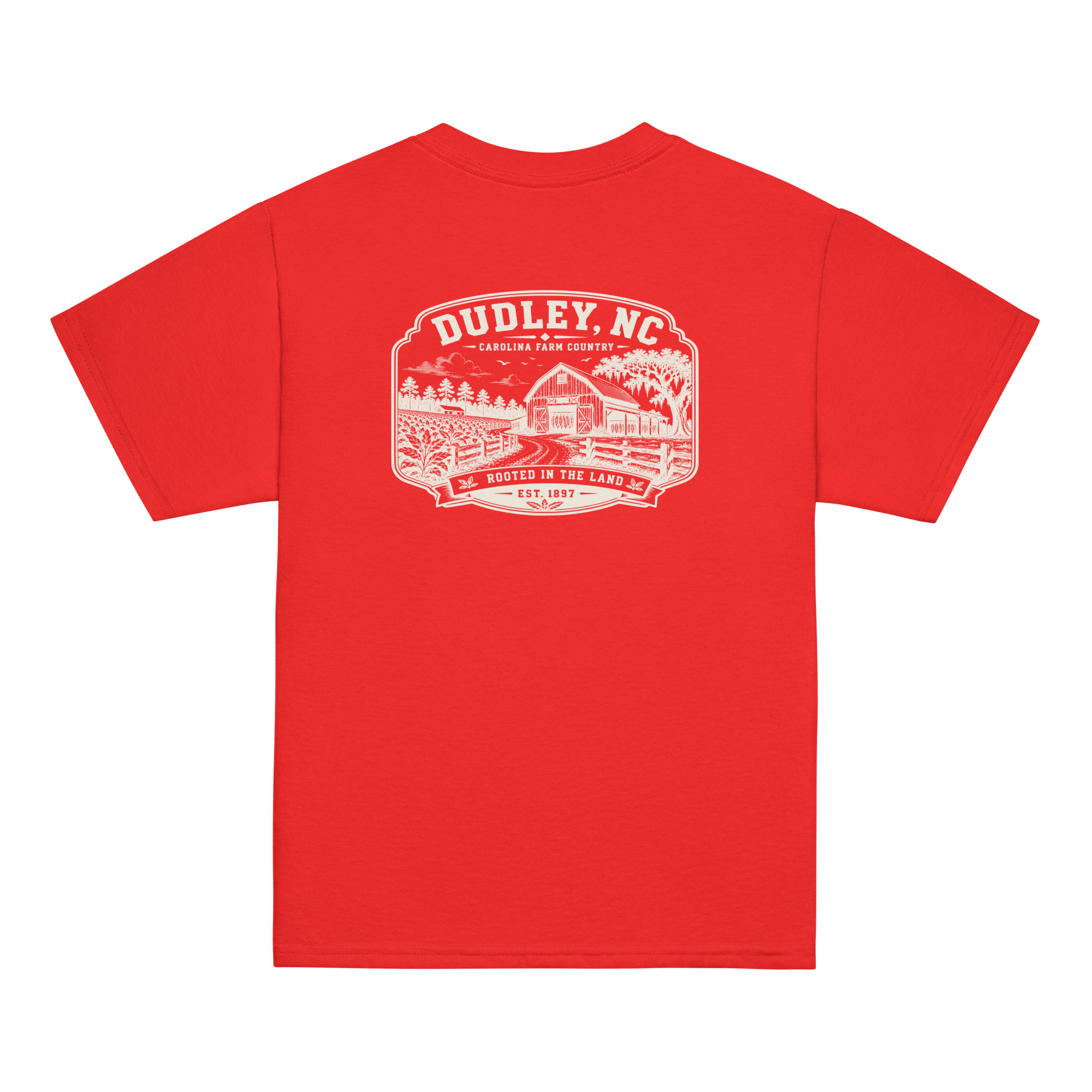 Dudley, NC - Farm Country - Youth Classic Tee