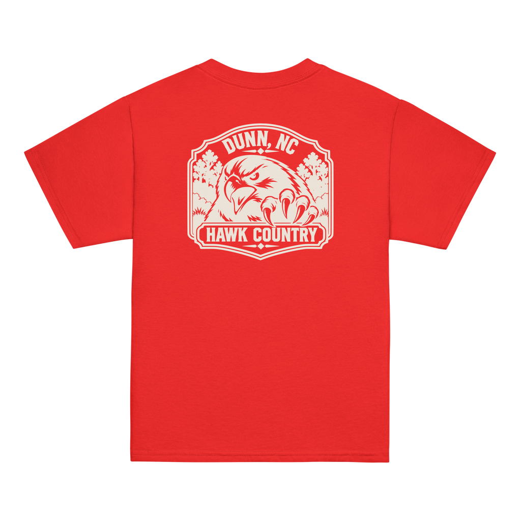 Dunn, NC - Hawk Country - Youth Classic Tee