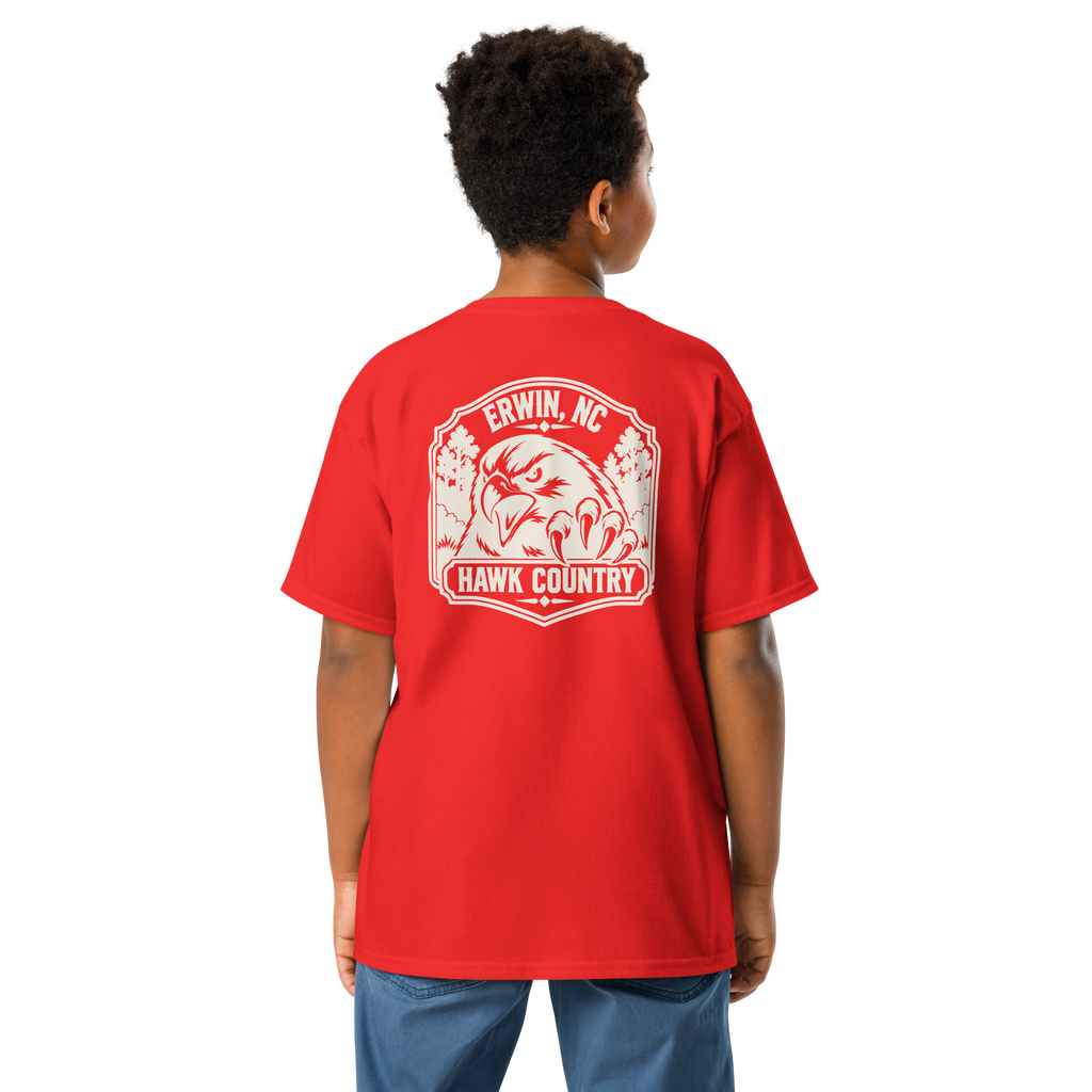 Erwin, NC - Hawk Country - Youth Classic Tee