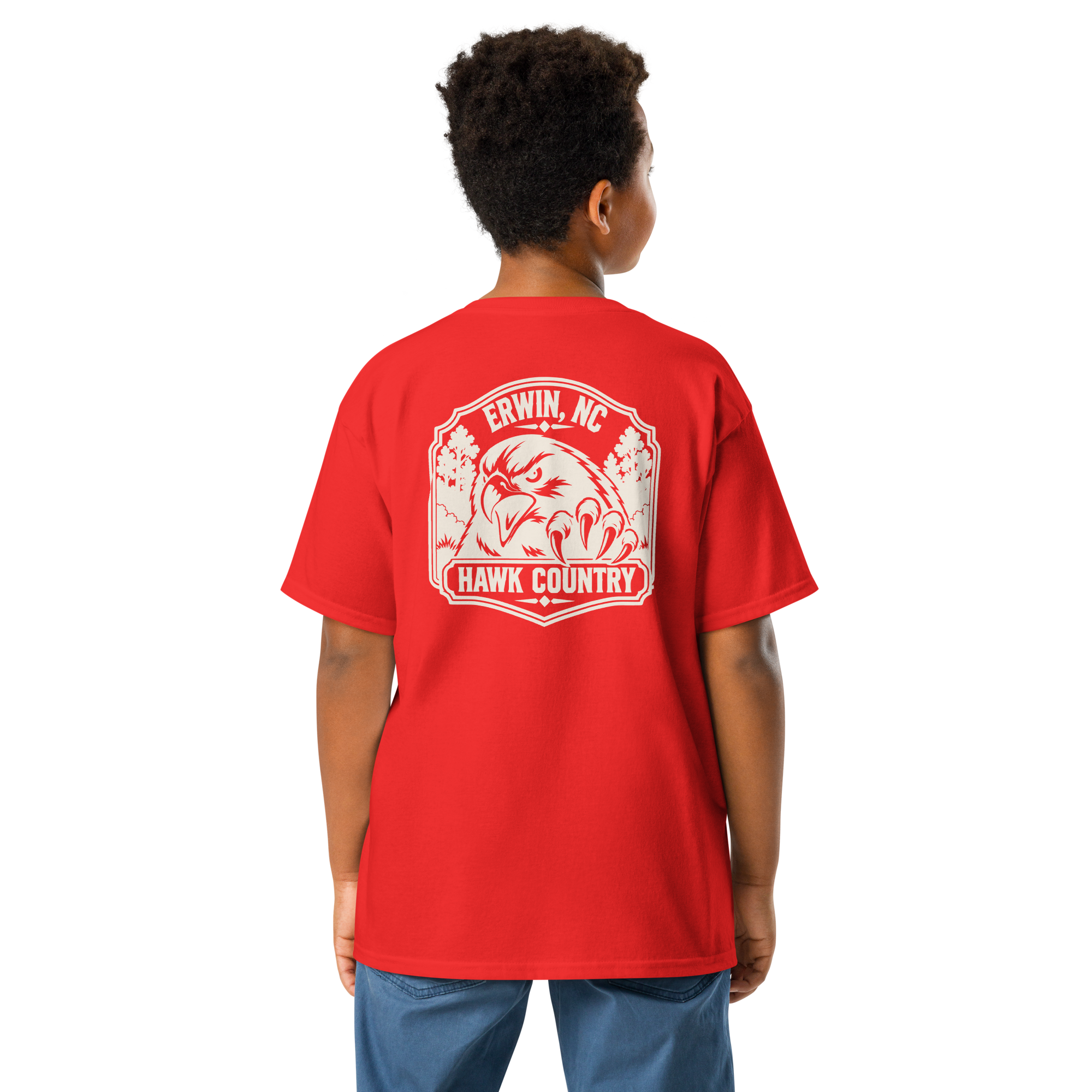 Erwin, NC - Hawk Country - Youth Classic Tee