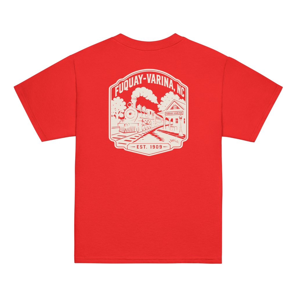 Fuquay Varina, NC - Railroad Town - Youth Classic Tee