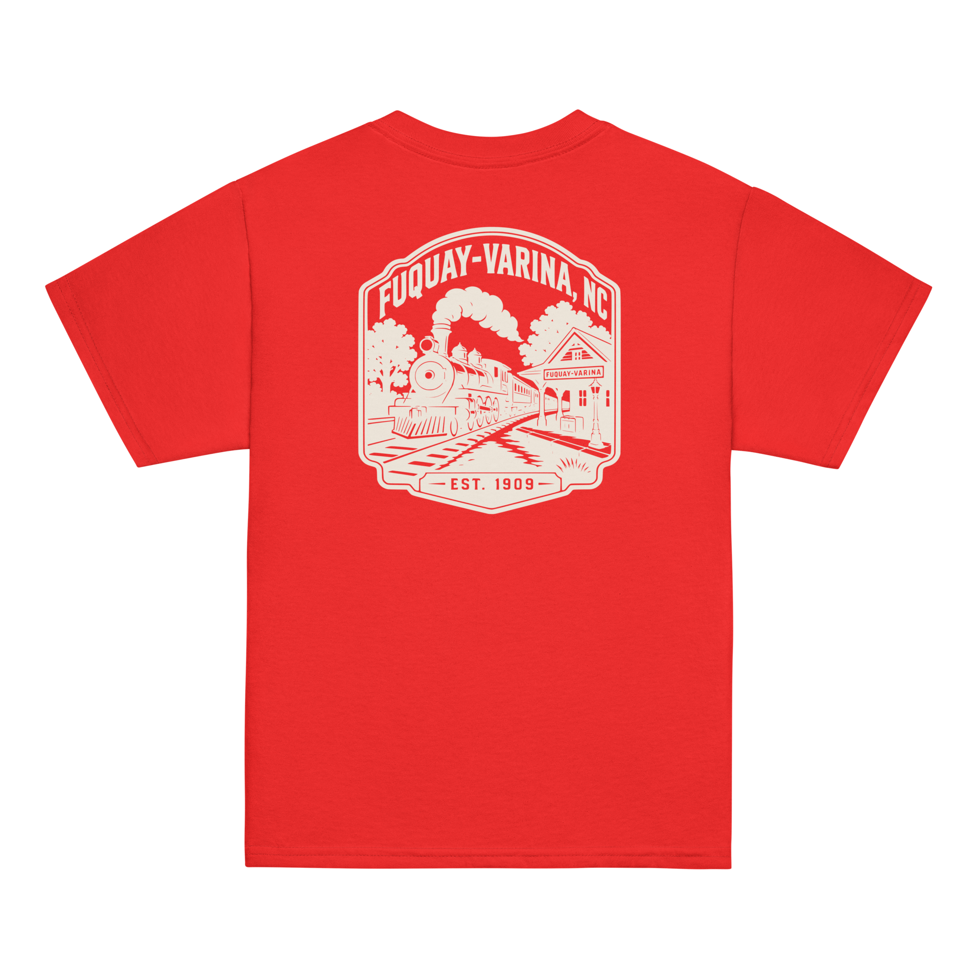 Fuquay Varina, NC - Railroad Town - Youth Classic Tee