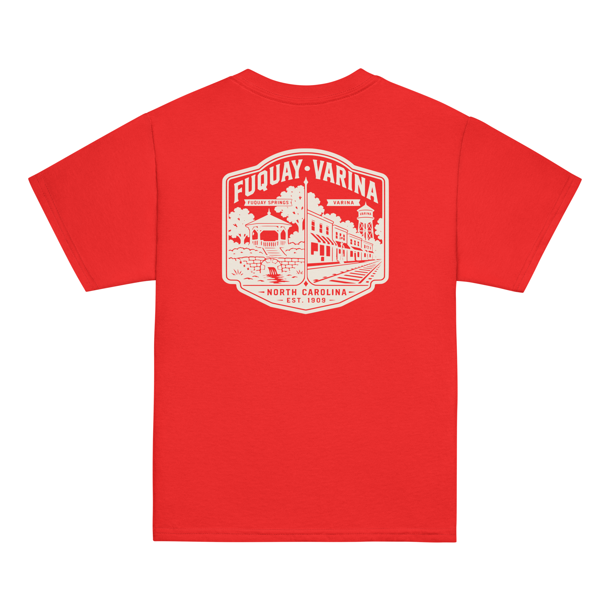 Fuquay Varina, NC - Two Towns Became One Home - Youth Classic Tee