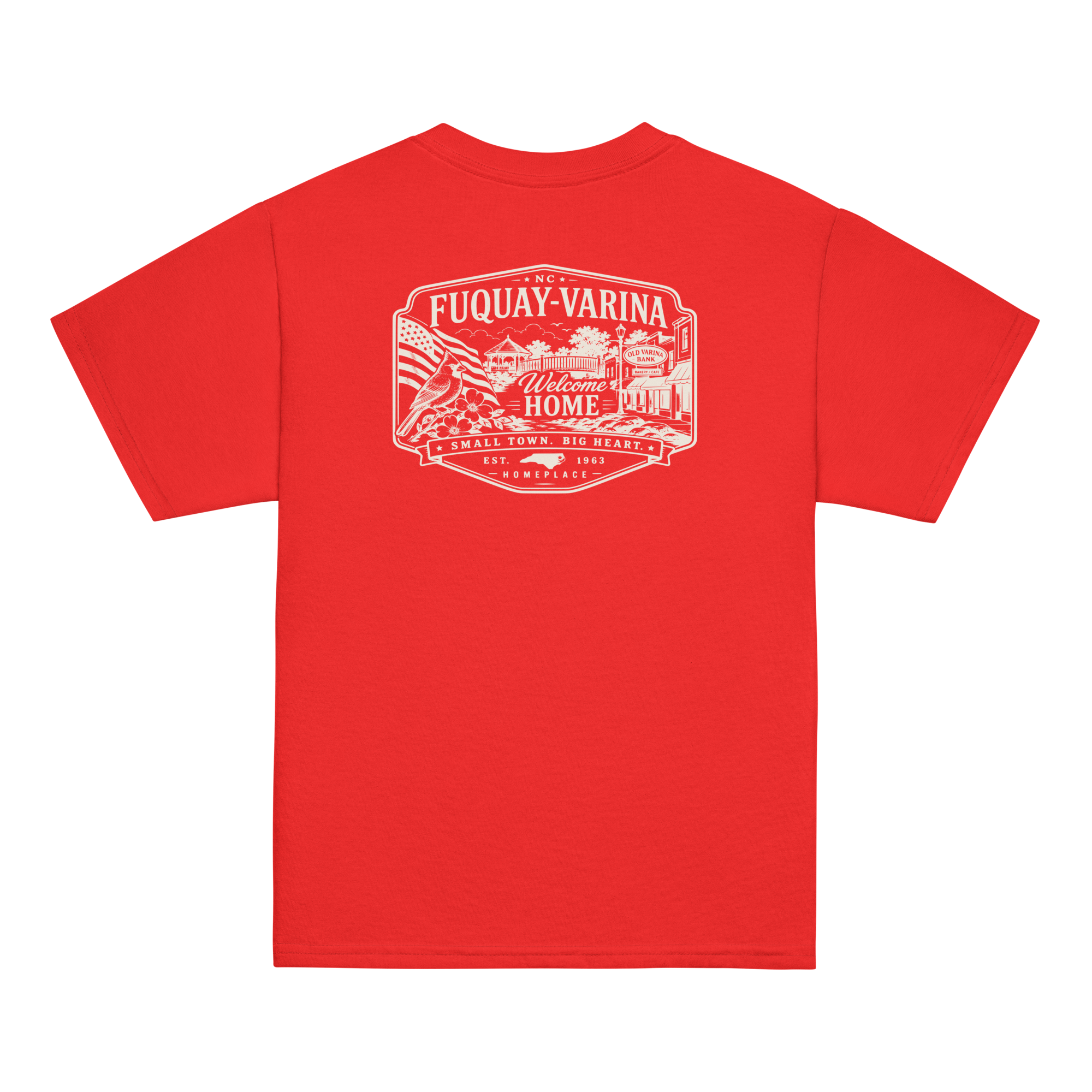 Fuquay Varina, NC - Welcome Home - Youth Classic Tee