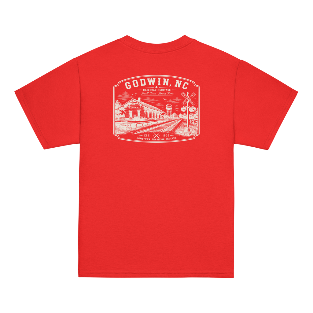 Godwin, NC - Railroad Town - Youth Classic Tee