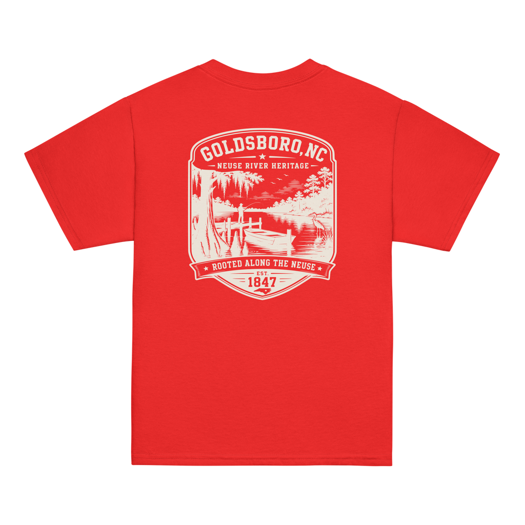Goldsboro, NC - Rooted Along The Neuse - Youth Classic Tee