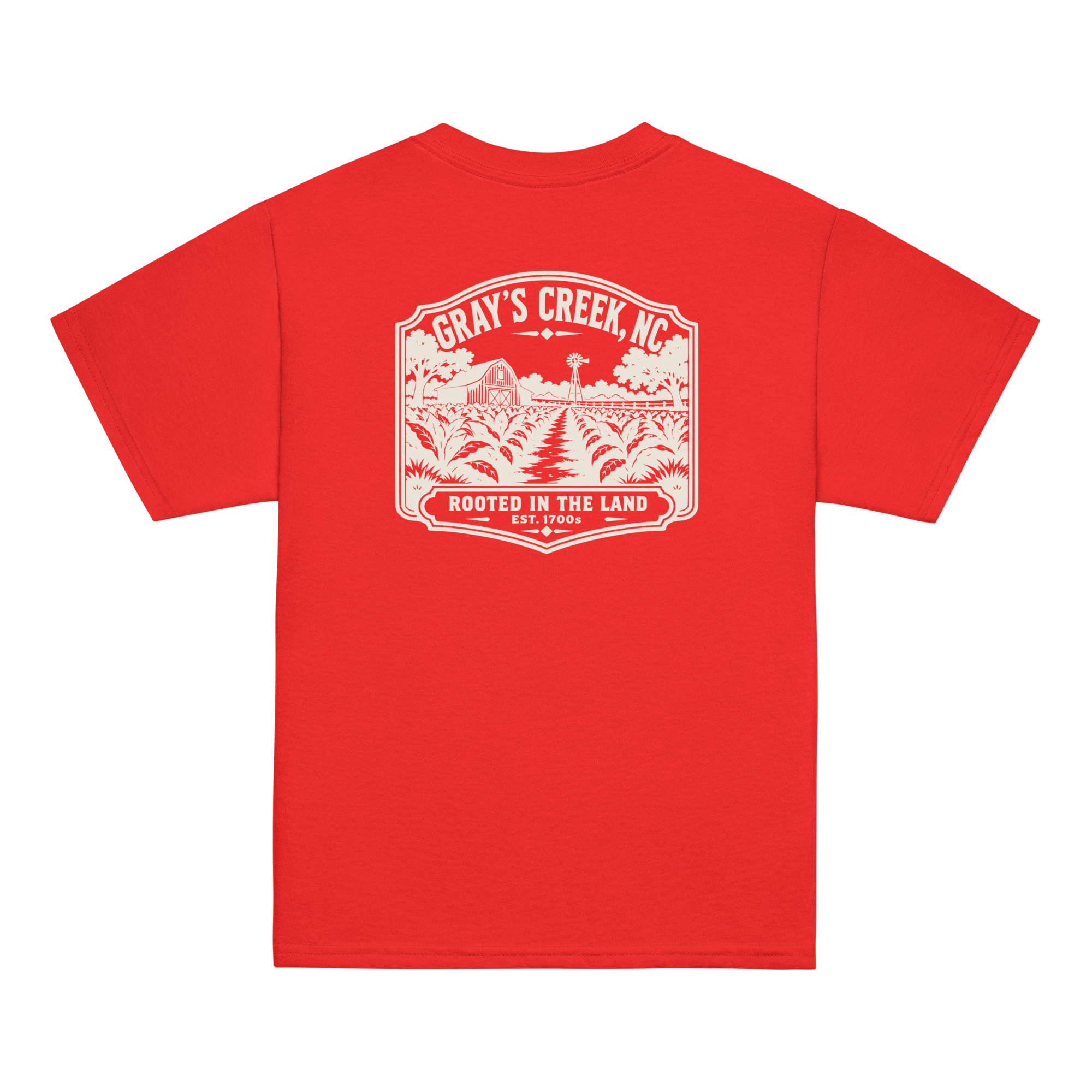 Grays Creek, NC - Rooted - Youth Classic Tee