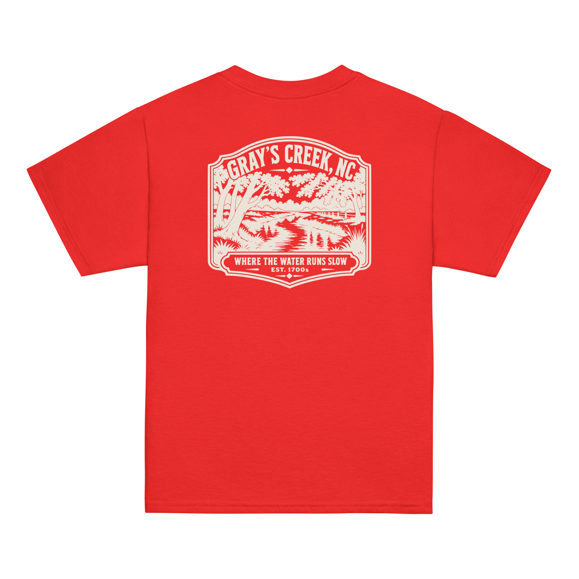 Grays Creek, NC - The Creek - Youth Classic Tee