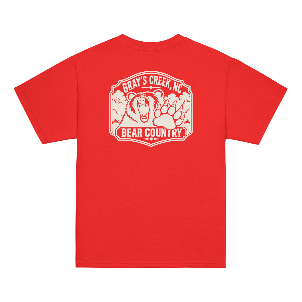 Grays Creek, NC - Bear Country - Youth Classic Tee