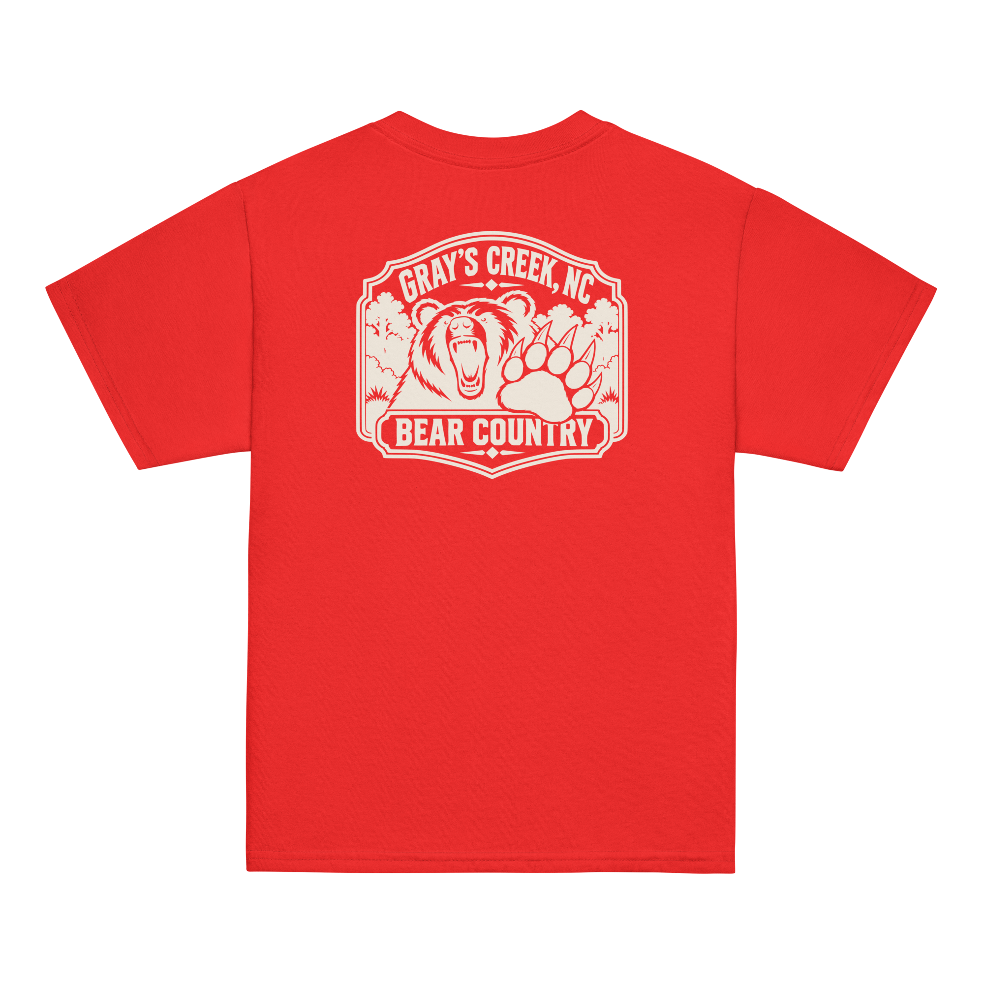 Grays Creek, NC - Bear Country - Youth Classic Tee