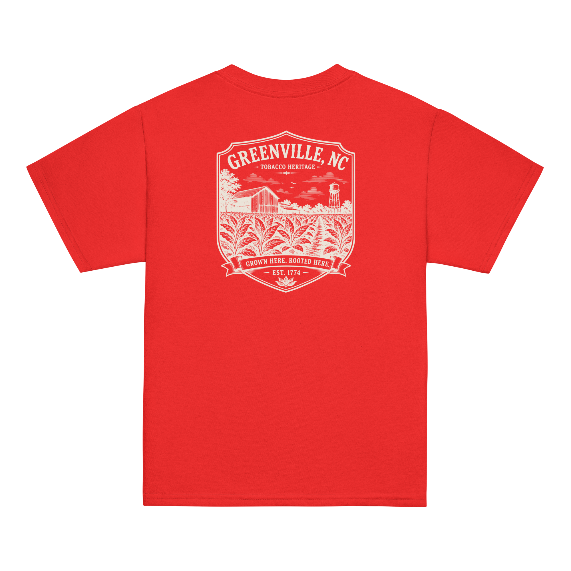Greenville, NC - Tobacco Heritage - Youth Classic Tee