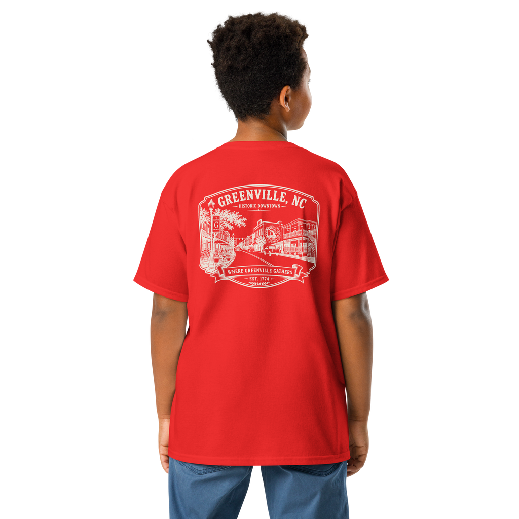 Greenville, NC - Downtown - Youth Classic Tee