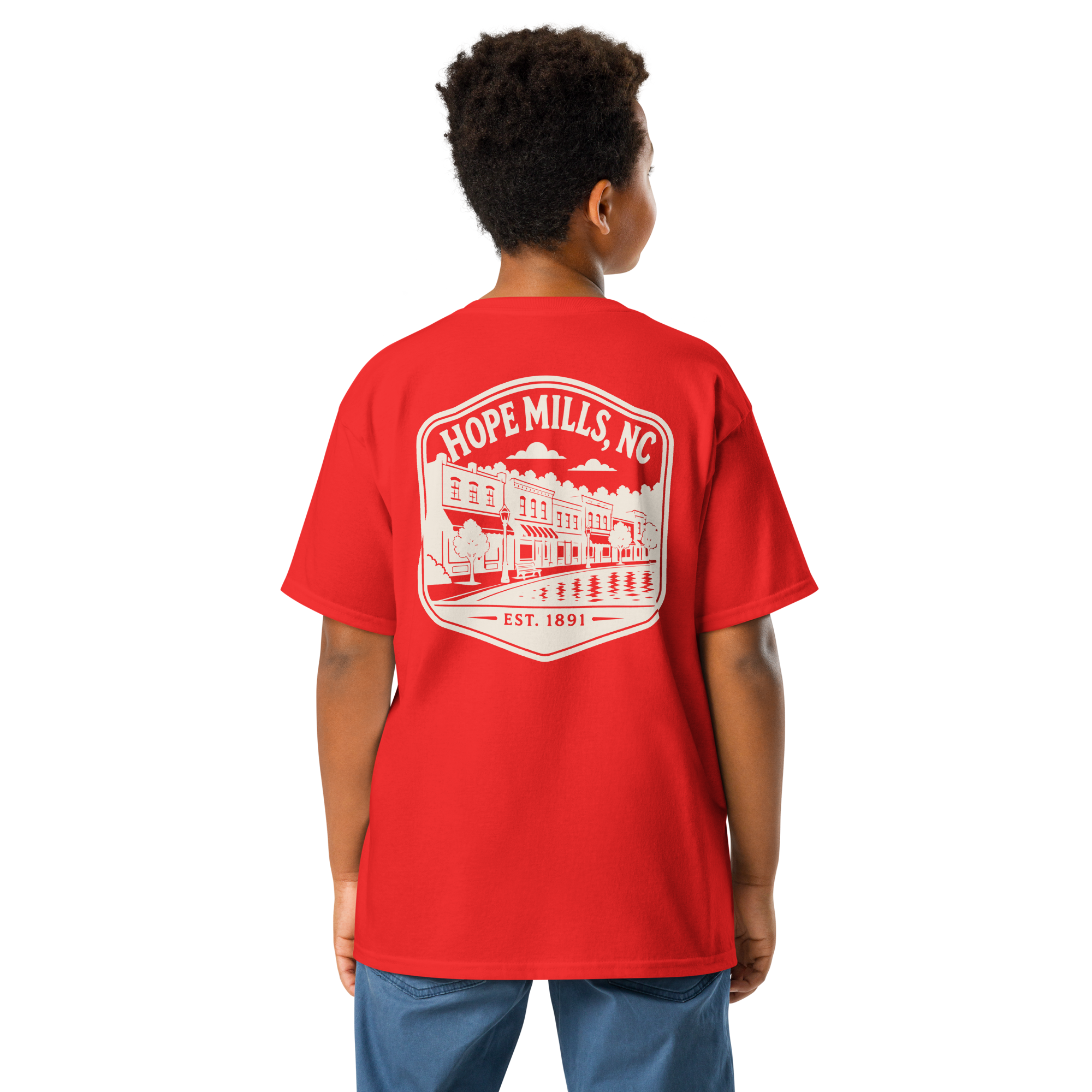 Hope Mills, NC - Downtown - Youth Classic Tee