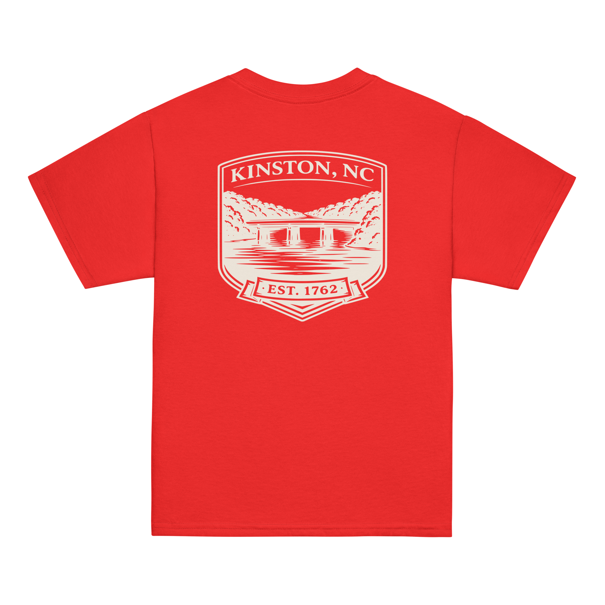 Kinston, NC - Neuse River Bridge - Youth Classic Tee