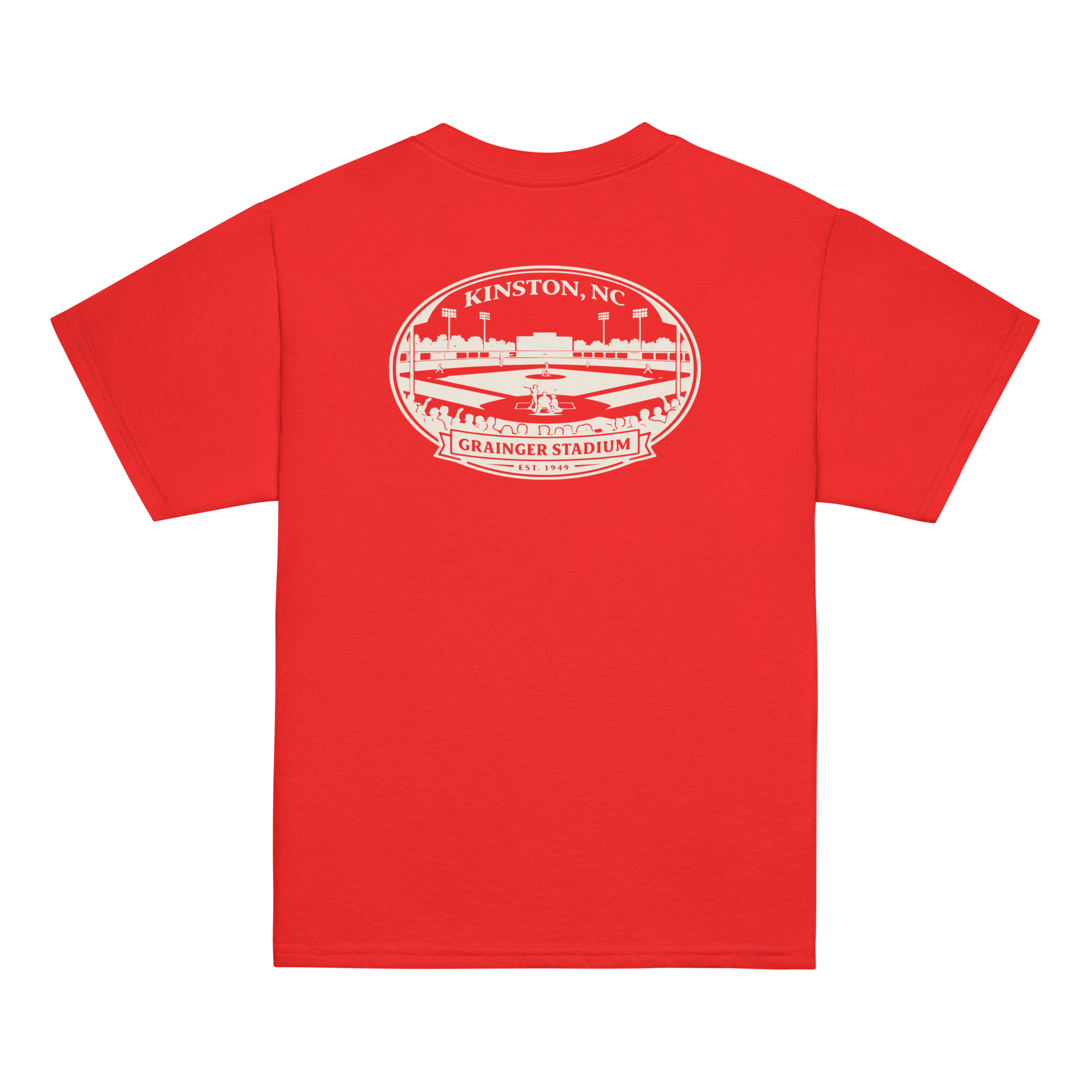 Kinston, NC - Grainger Stadium - Youth Classic Tee
