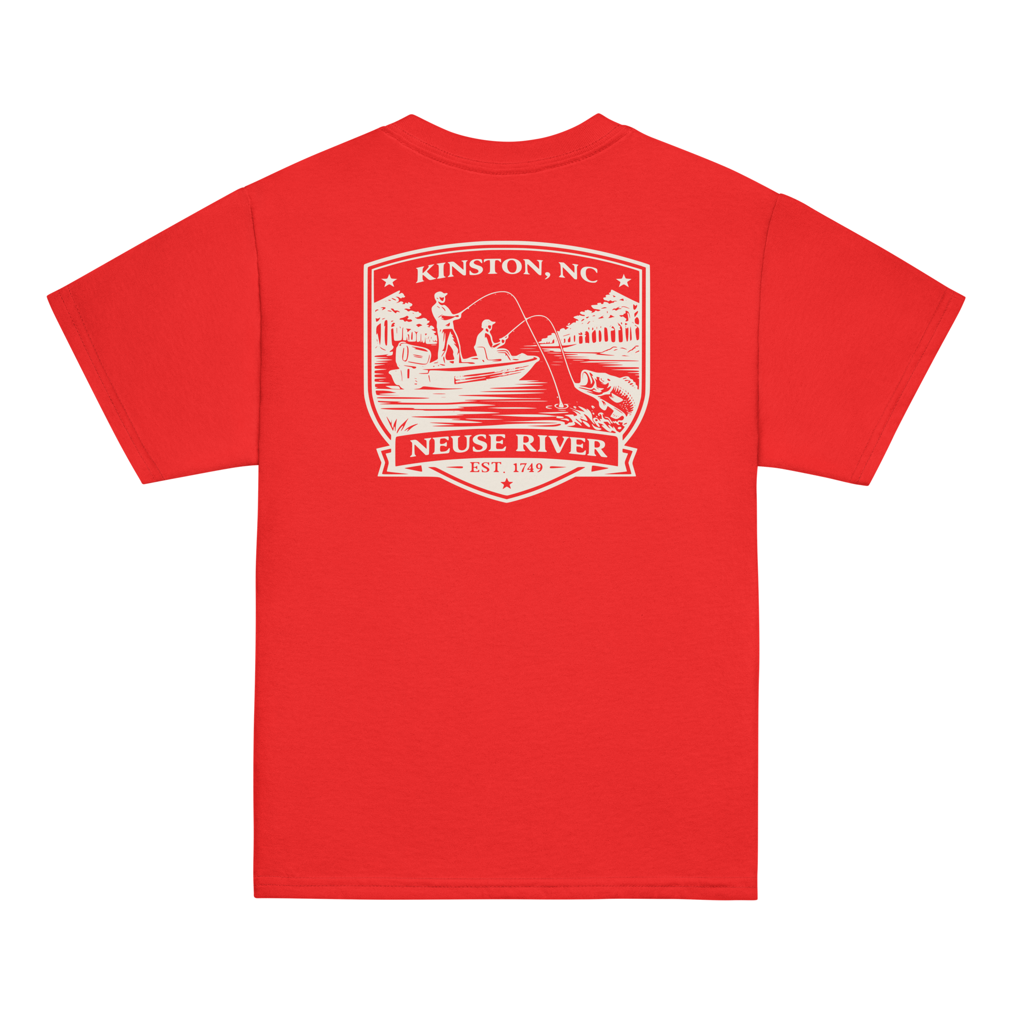 Kinston, NC - Neuse River Fishing - Youth Classic Tee