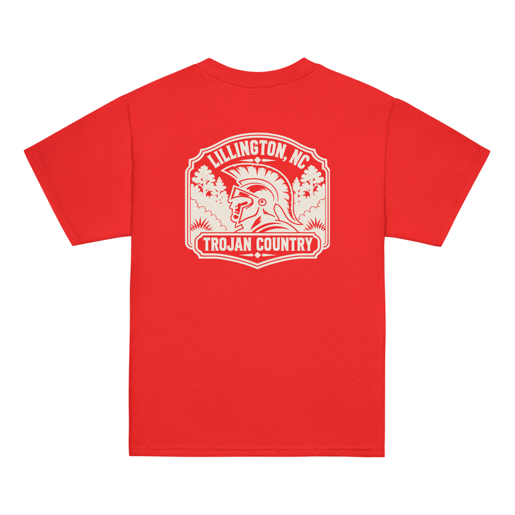 Lillington, NC - Trojan Country - Youth Classic Tee
