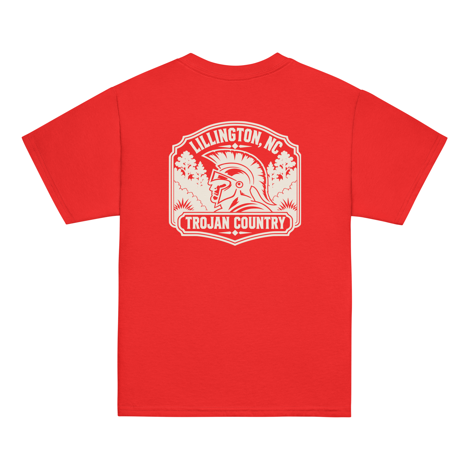 Lillington, NC - Trojan Country - Youth Classic Tee