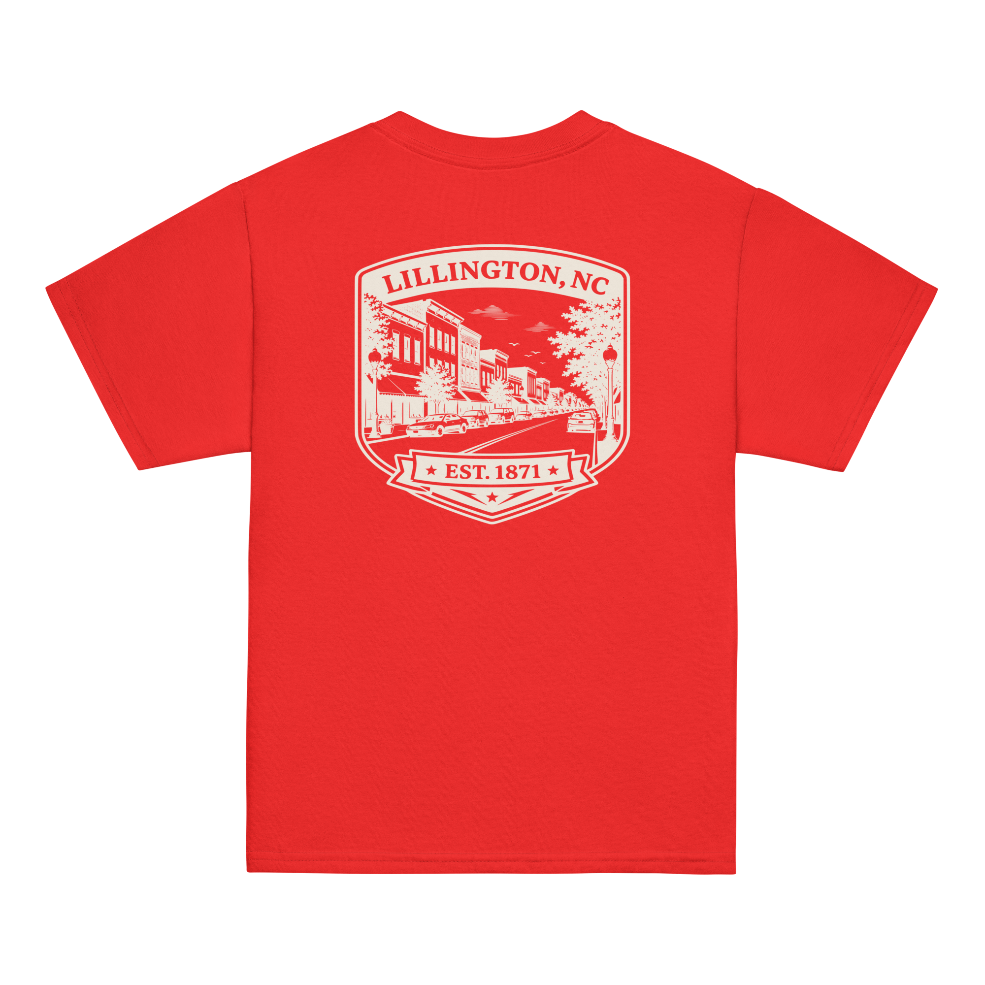 Lillington, NC - Downtown - Youth Classic Tee