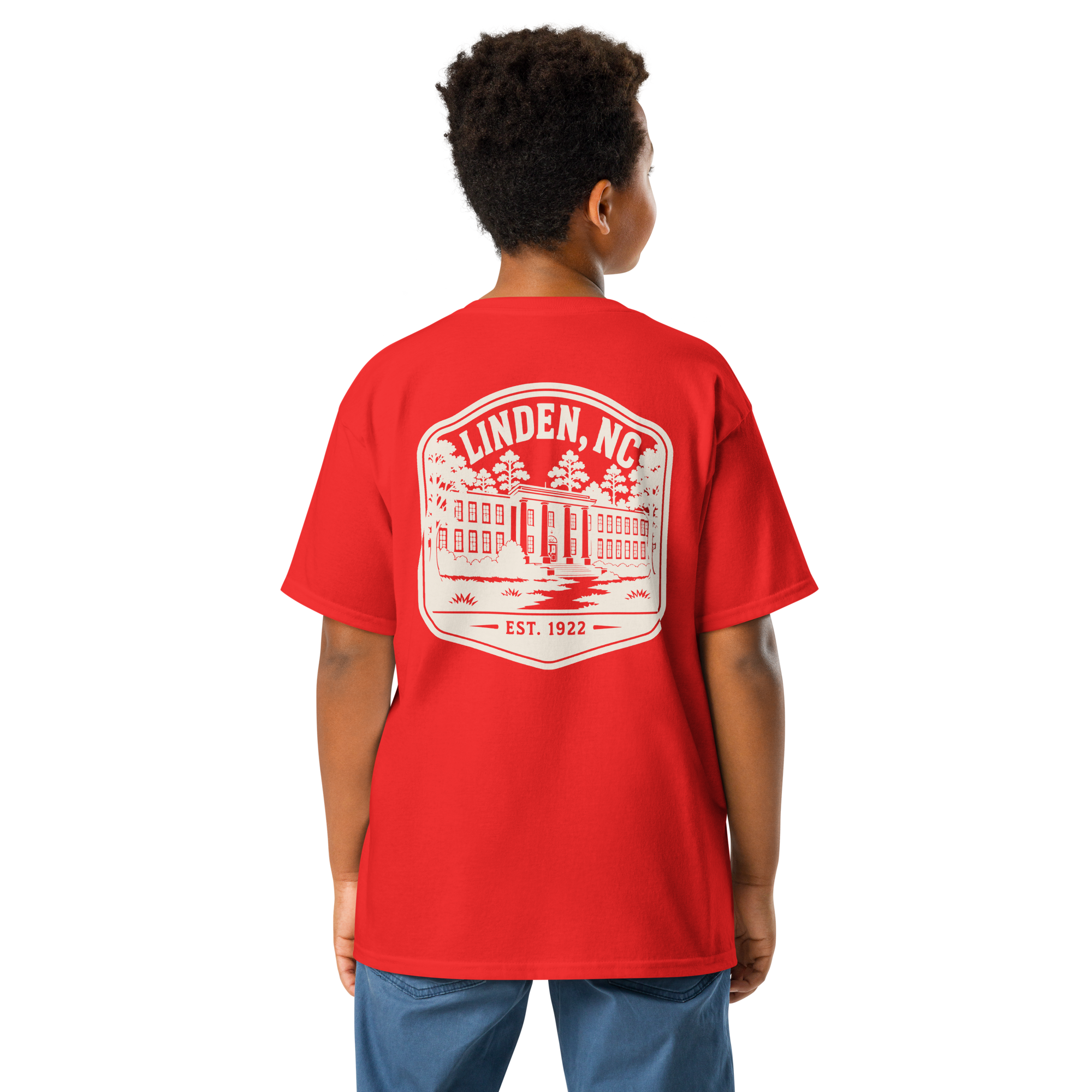 Linden, NC - Old Linden School - Youth Classic Tee