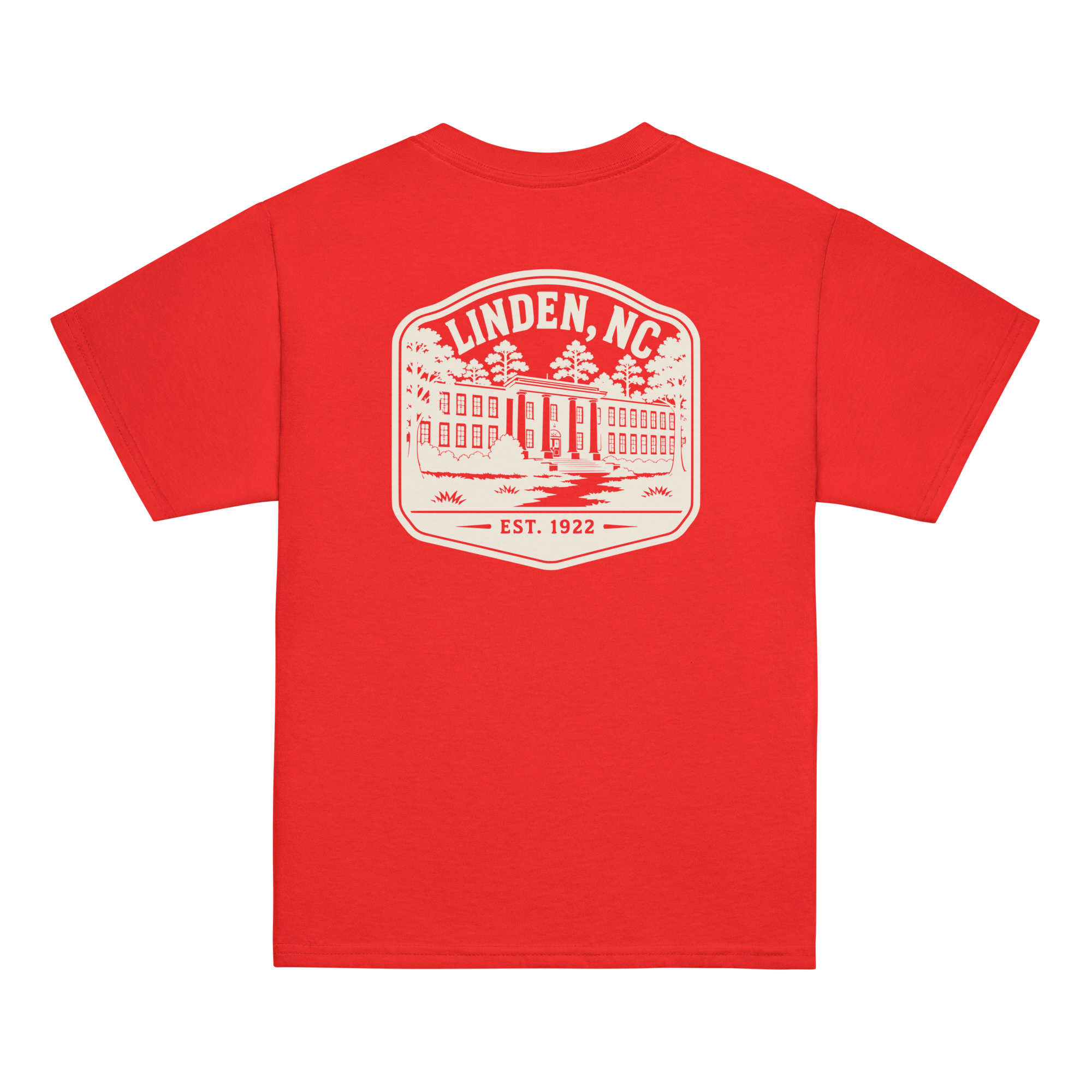 Linden, NC - Old Linden School - Youth Classic Tee