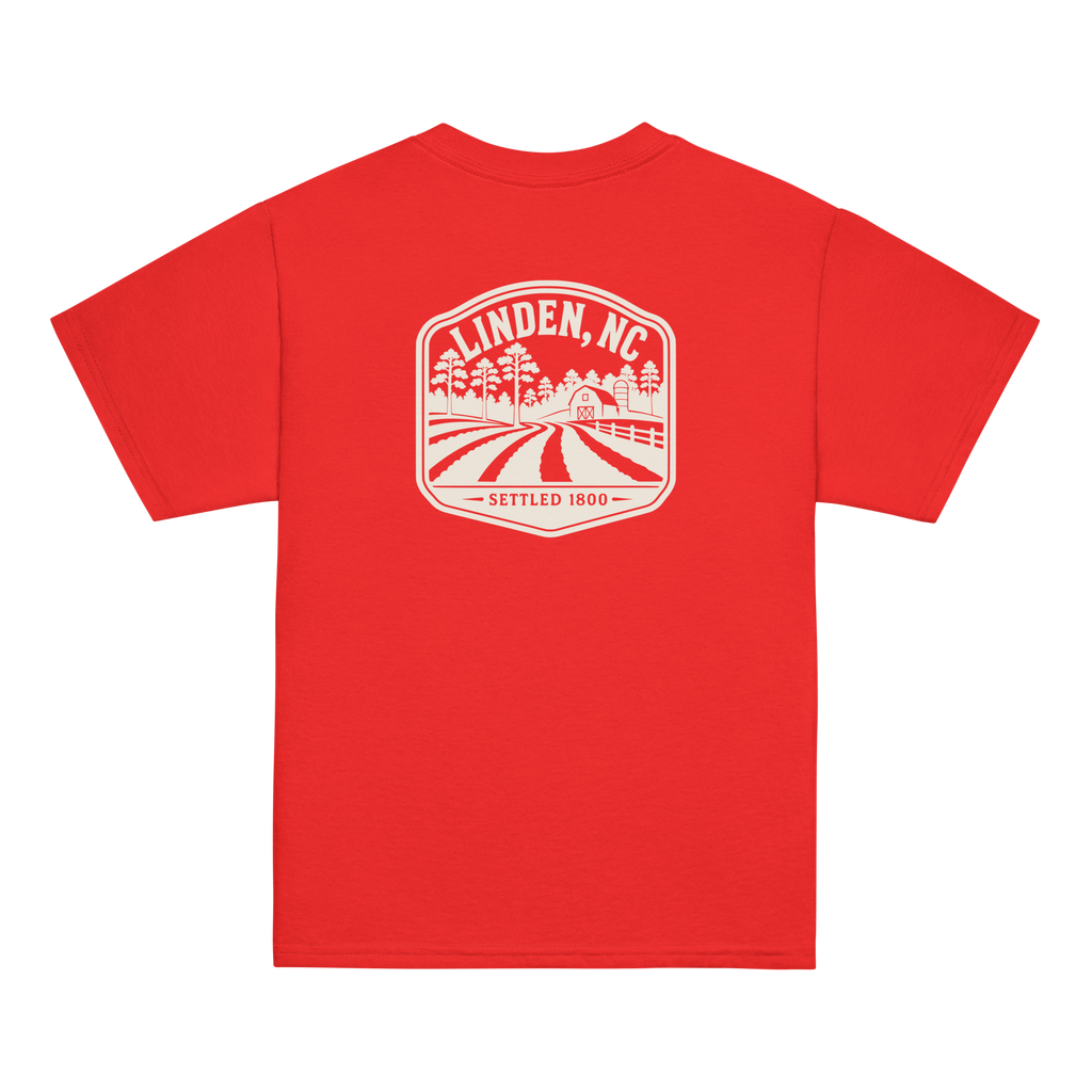 Linden, NC - Farm Life - Youth Classic Tee