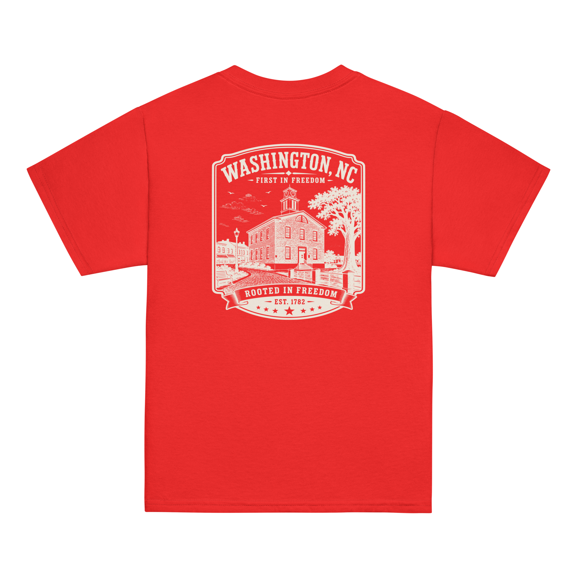 Little Washington, NC - Rooted In Freedom - Youth Classic Tee