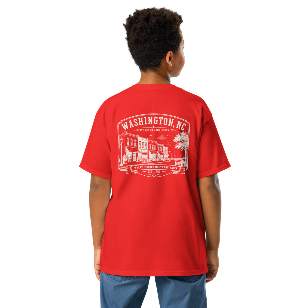 Little Washington, NC - Downtown - Youth Classic Tee