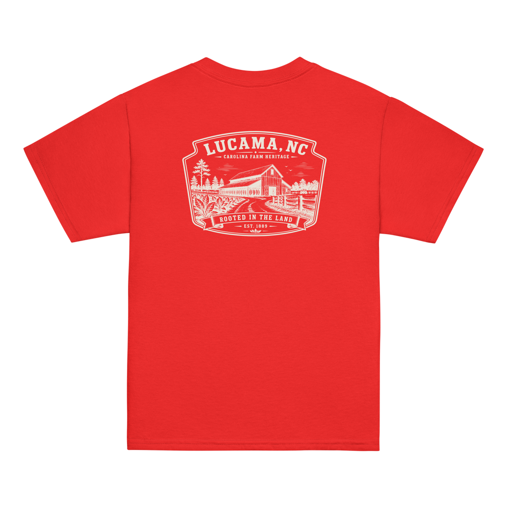 Lucama, NC - Rooted In The Land - Youth Classic Tee