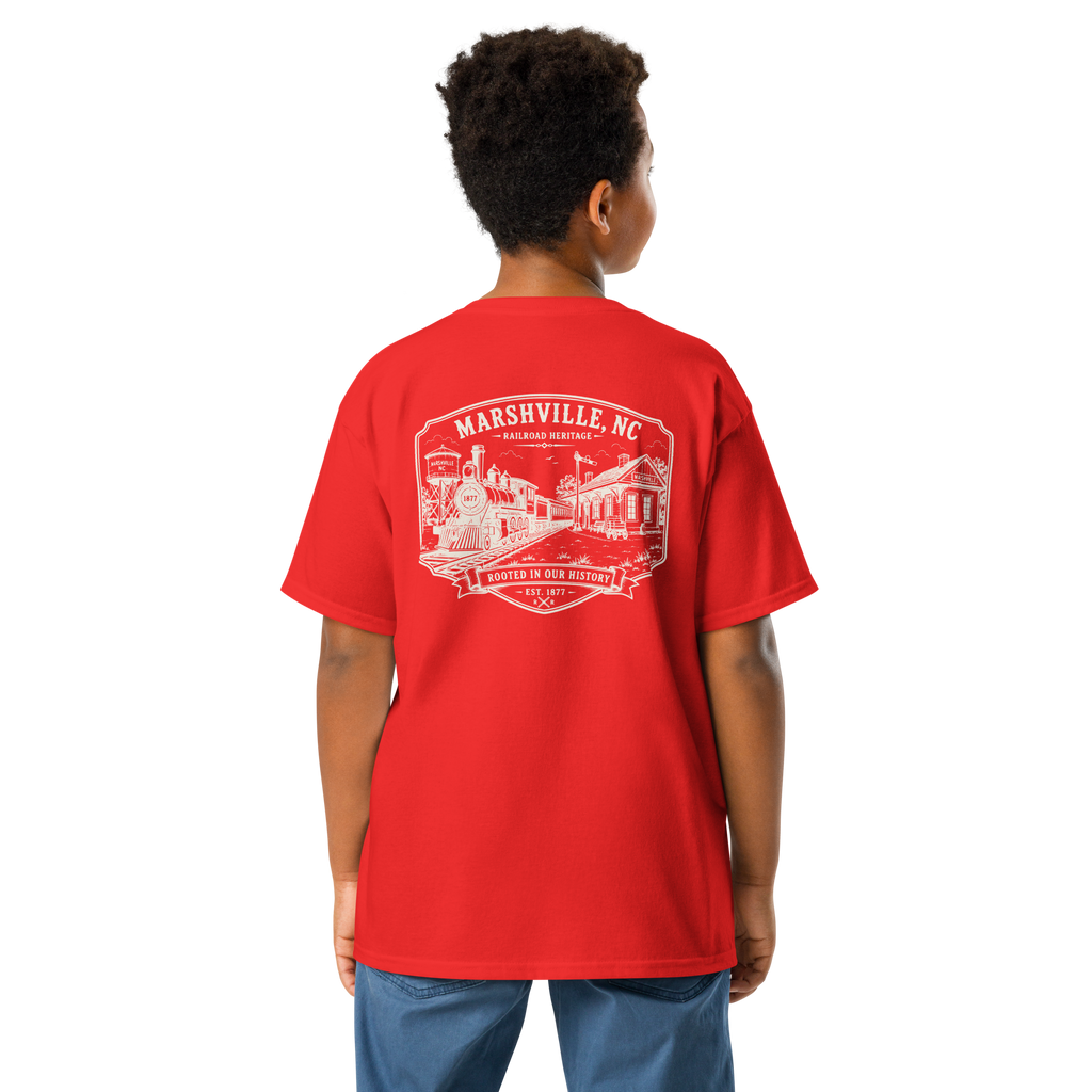 Marshville, NC - Railroad Heritage - Youth Classic Tee