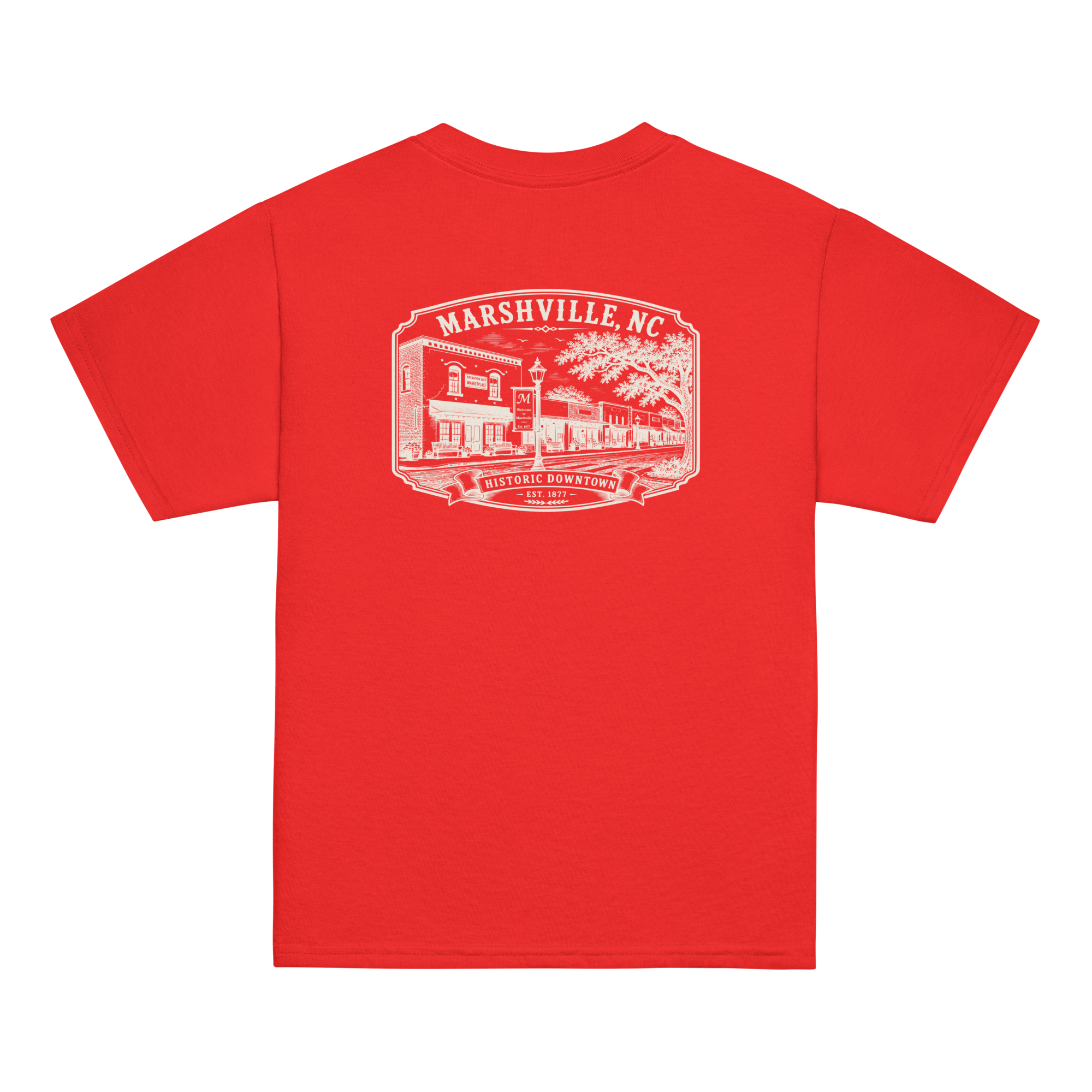Marshville, NC - Historic Downtown - Youth Classic Tee