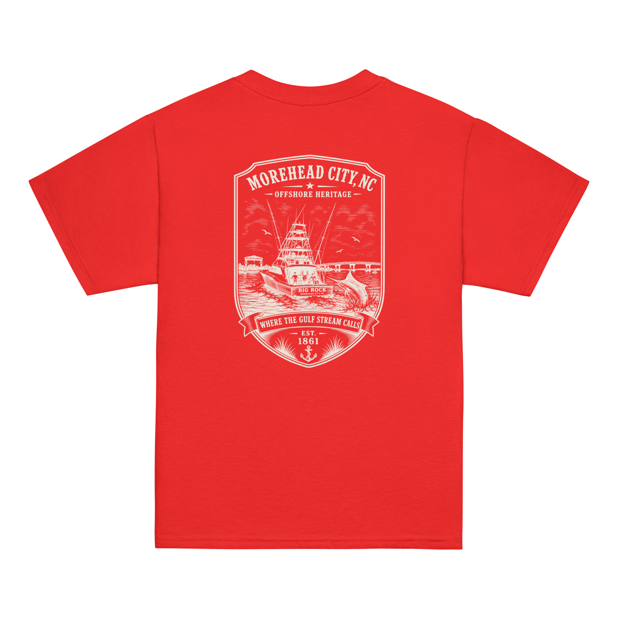 Morehead City, NC - Big Rock - Youth Classic Tee