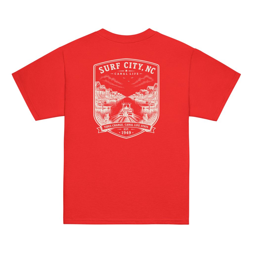 Surf City, NC - Canal Life - Youth Classic Tee