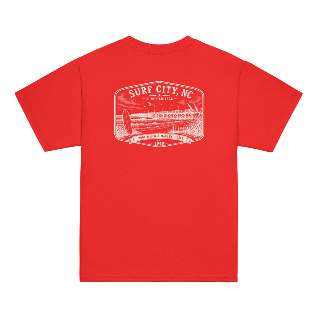 Surf City, NC - Surf Heritage - Youth Classic Tee