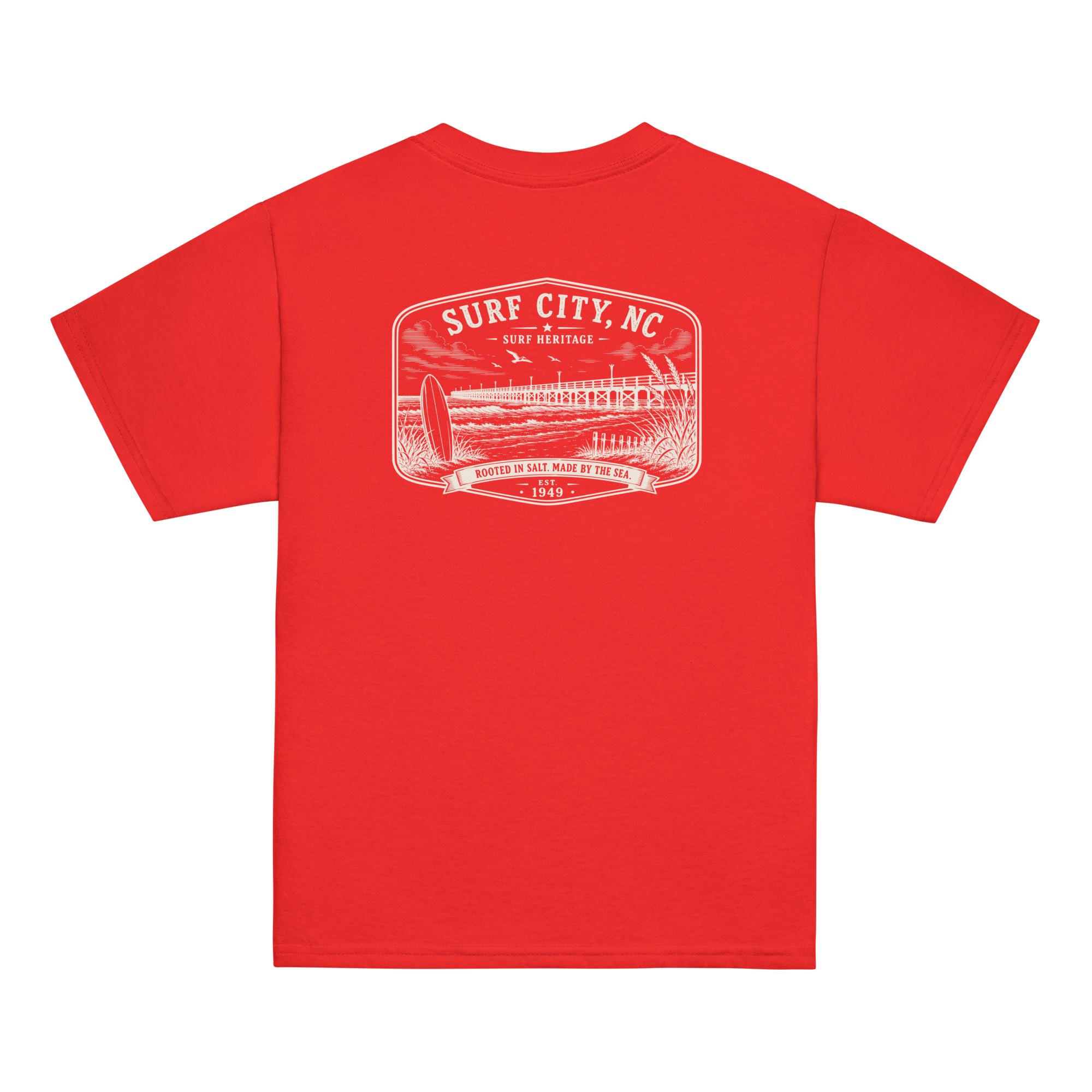Surf City, NC - Surf Heritage - Youth Classic Tee