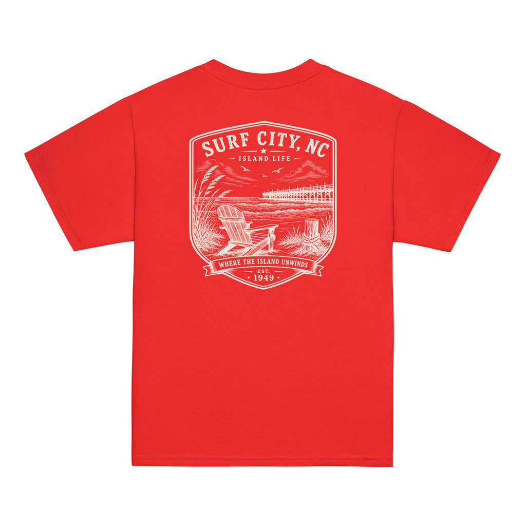Surf City, NC - Island Life - Youth Classic Tee
