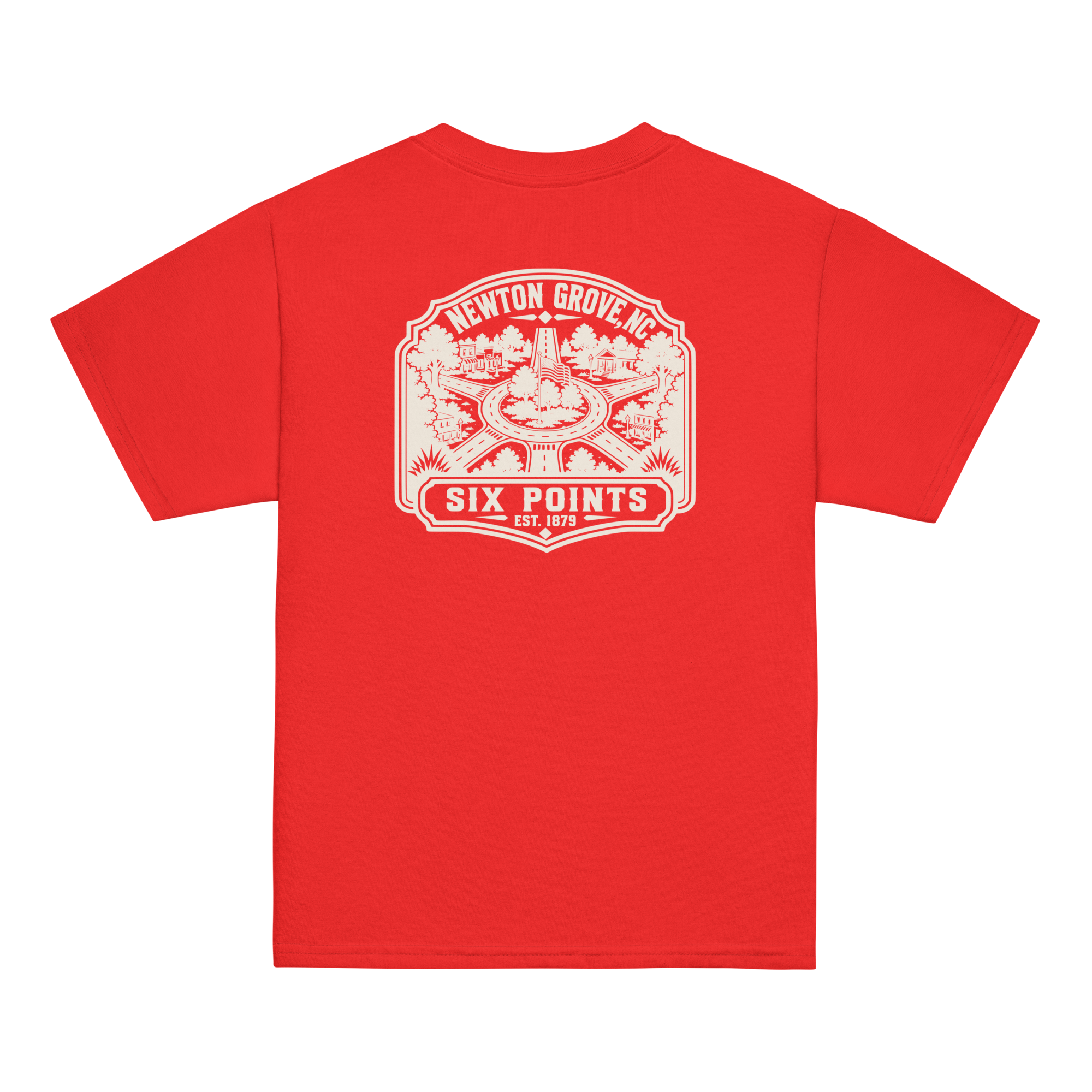 Newton Grove, NC - Six Points - Youth Classic Tee