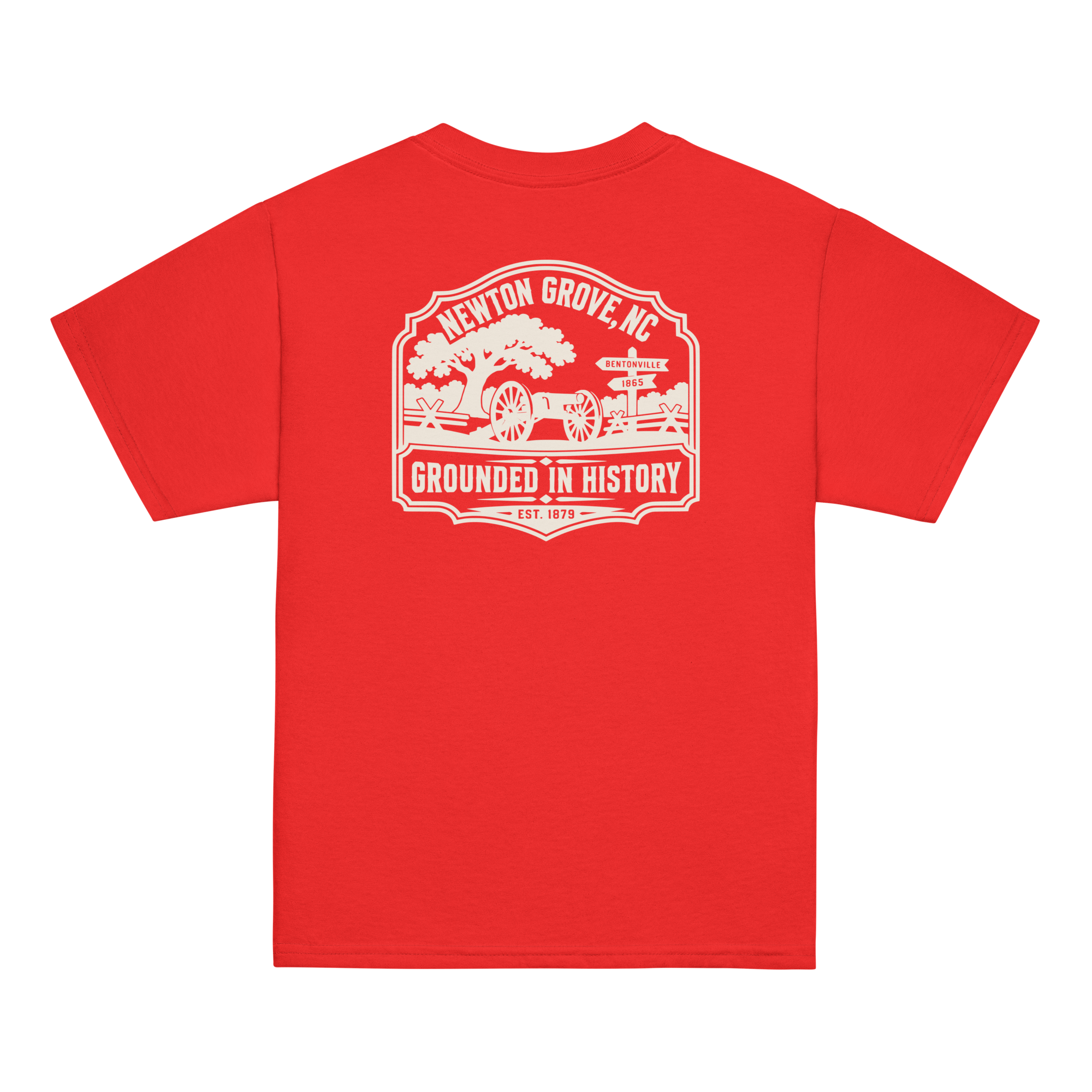 Newton Grove, NC - Grounded In History - Youth Classic Tee