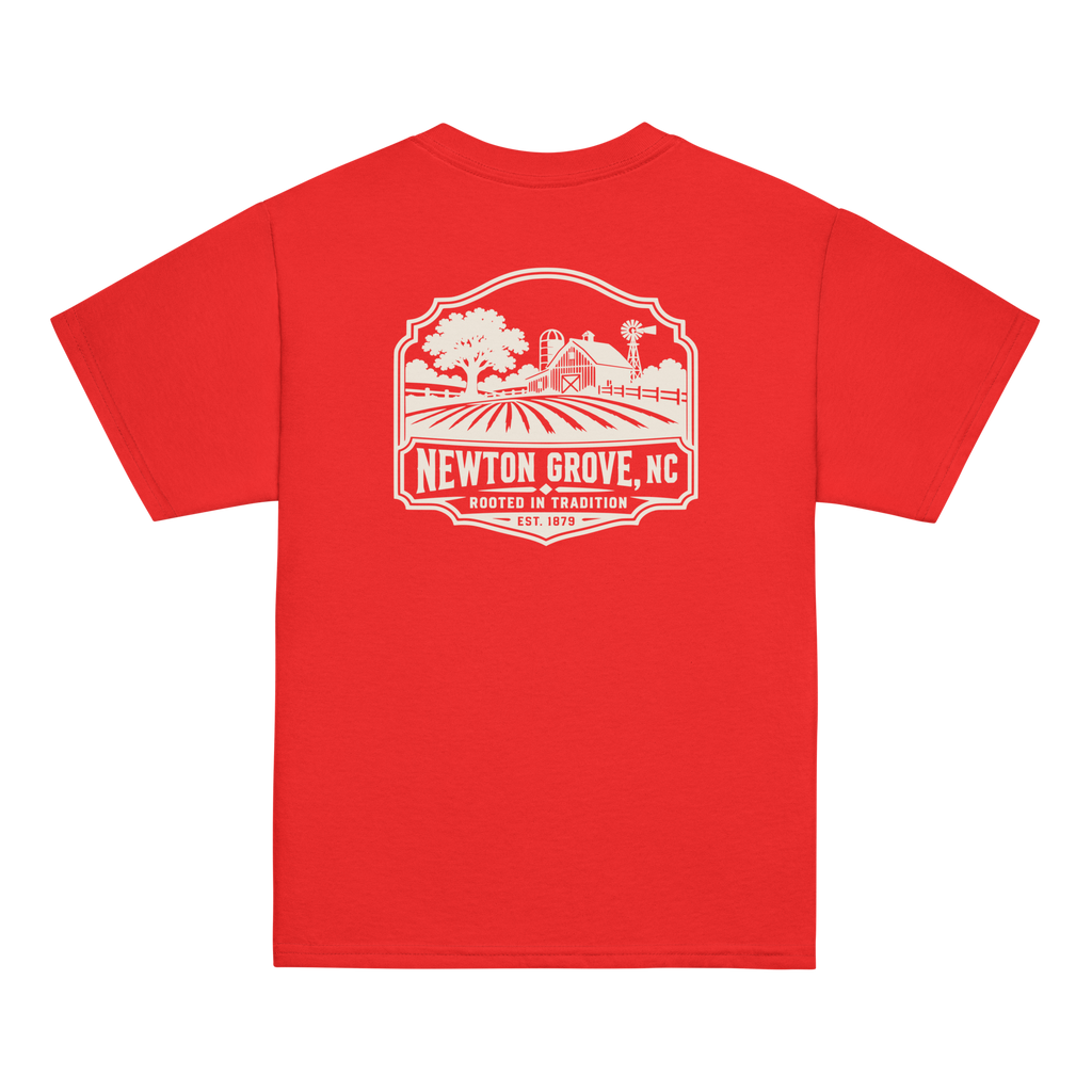 Newton Grove, NC - Farm Heritage - Youth Classic Tee