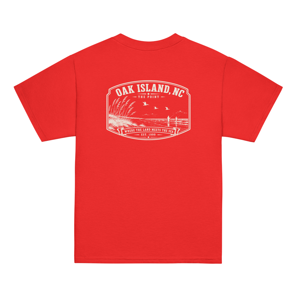 Oak Island, NC - The Point - Youth Classic Tee